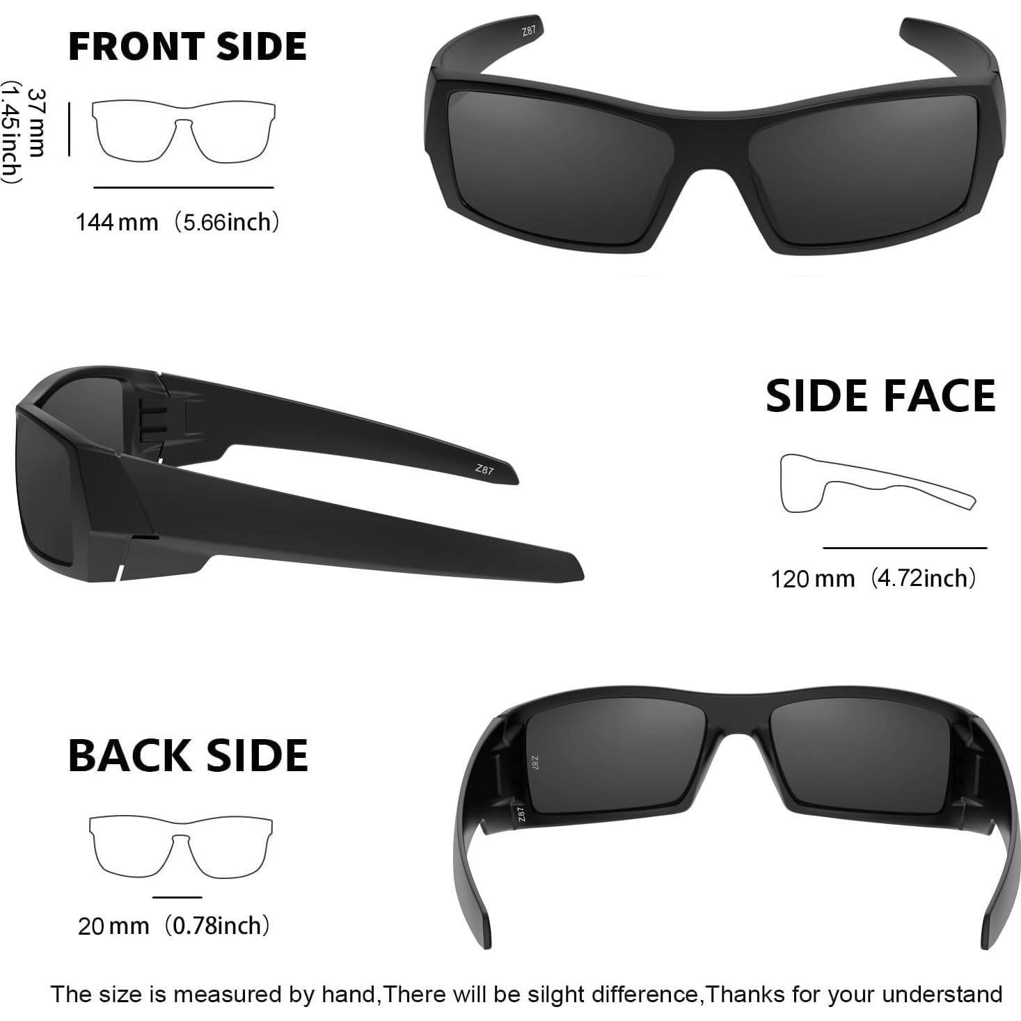 Gafas de sol WISTON Z87 UV400 para hombres - Seguridad y estilo