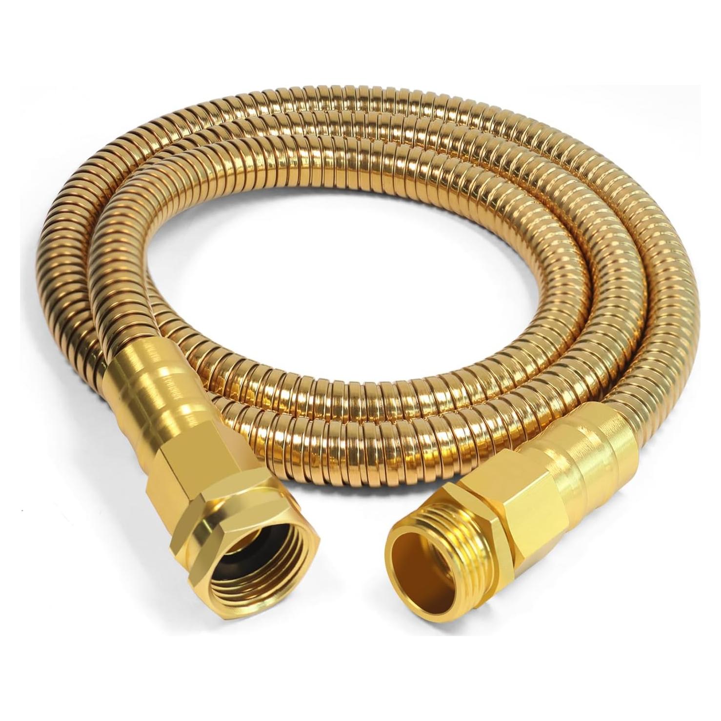 Manguera de Jardín Holldoor 0.91 m Acero Inoxidable Flexible