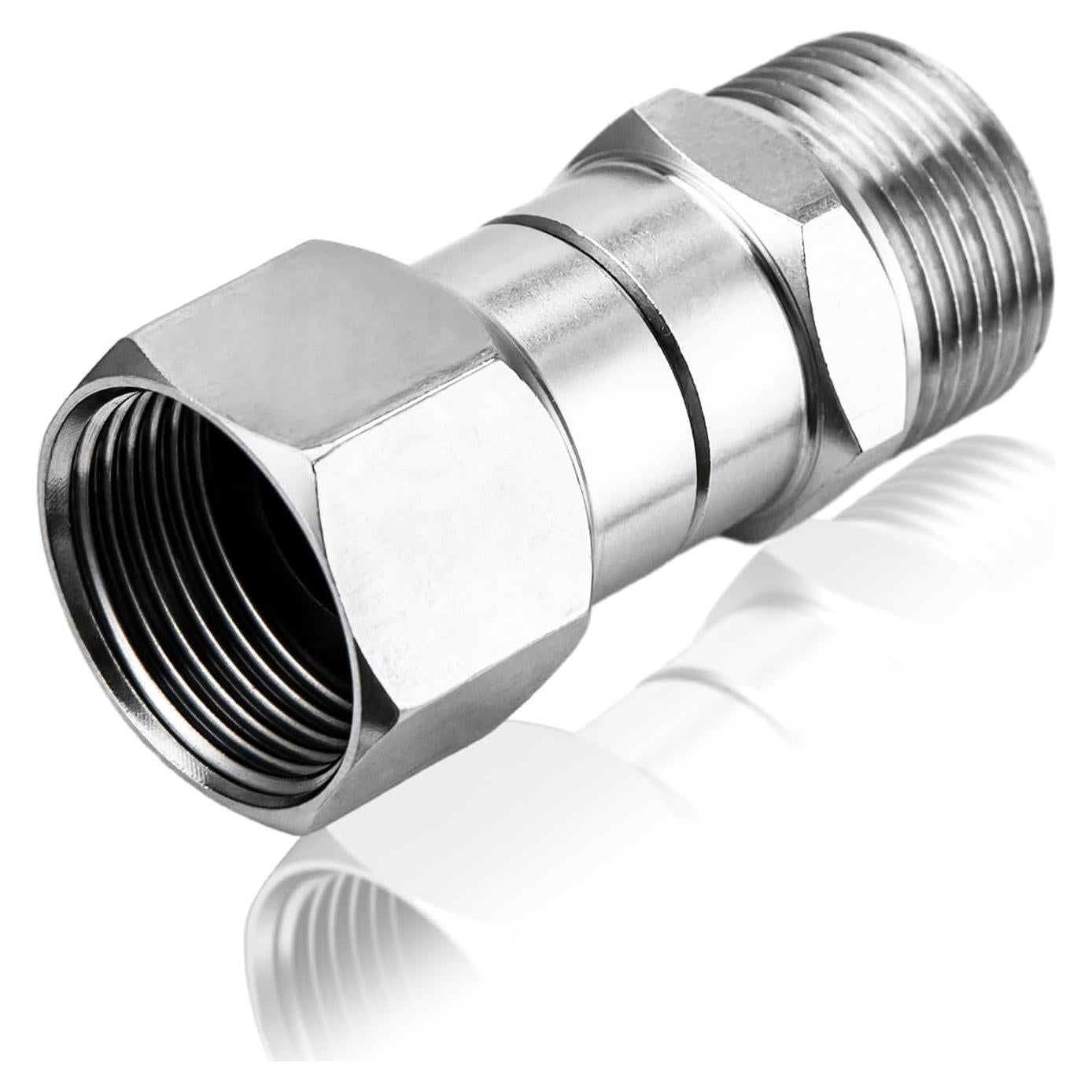 Conector Giratorio M22 GALELEOPARD 14mm Acero Inoxidable 5000 PSI