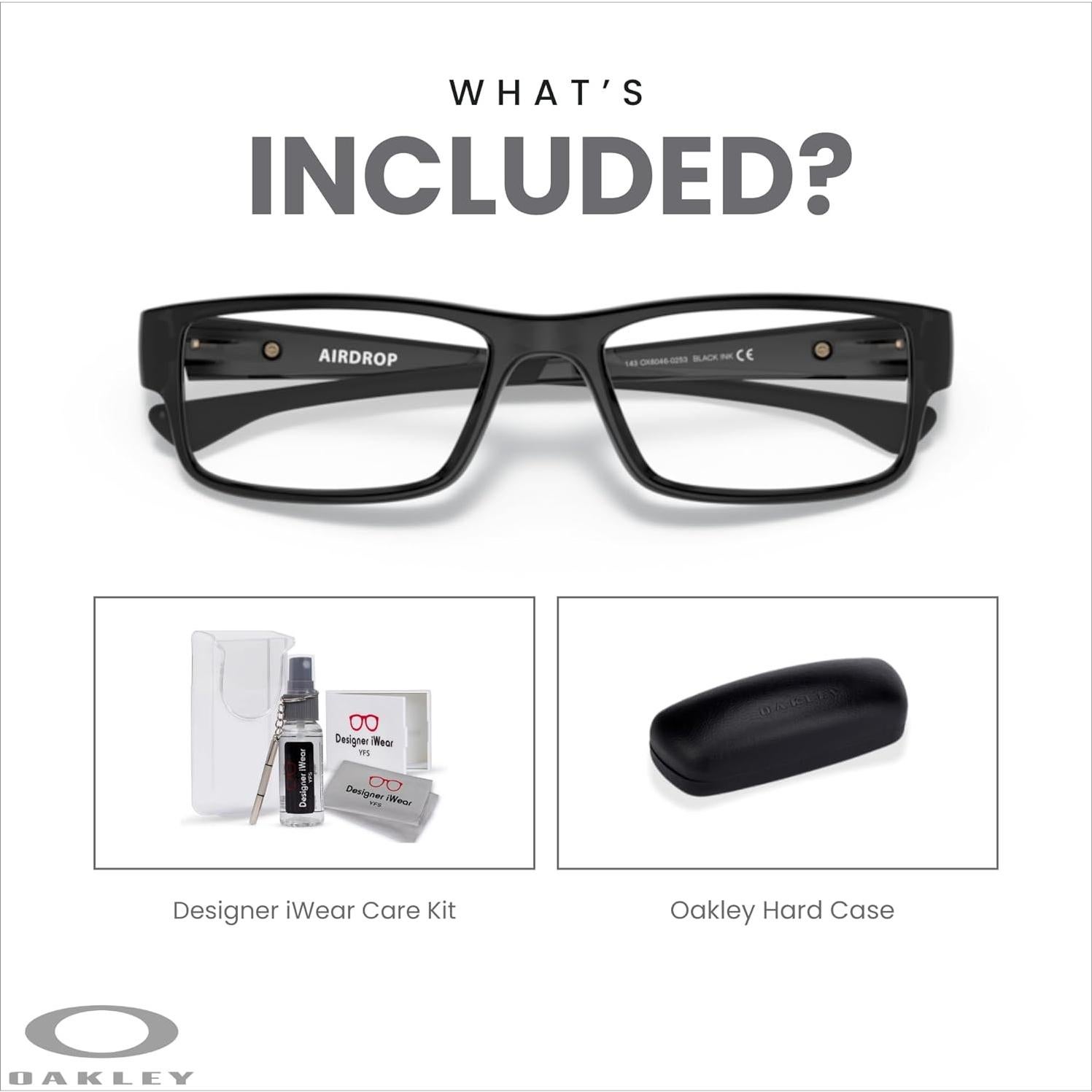 Gafas de sol Oakley Airdrop OX8046 para hombres + Kit