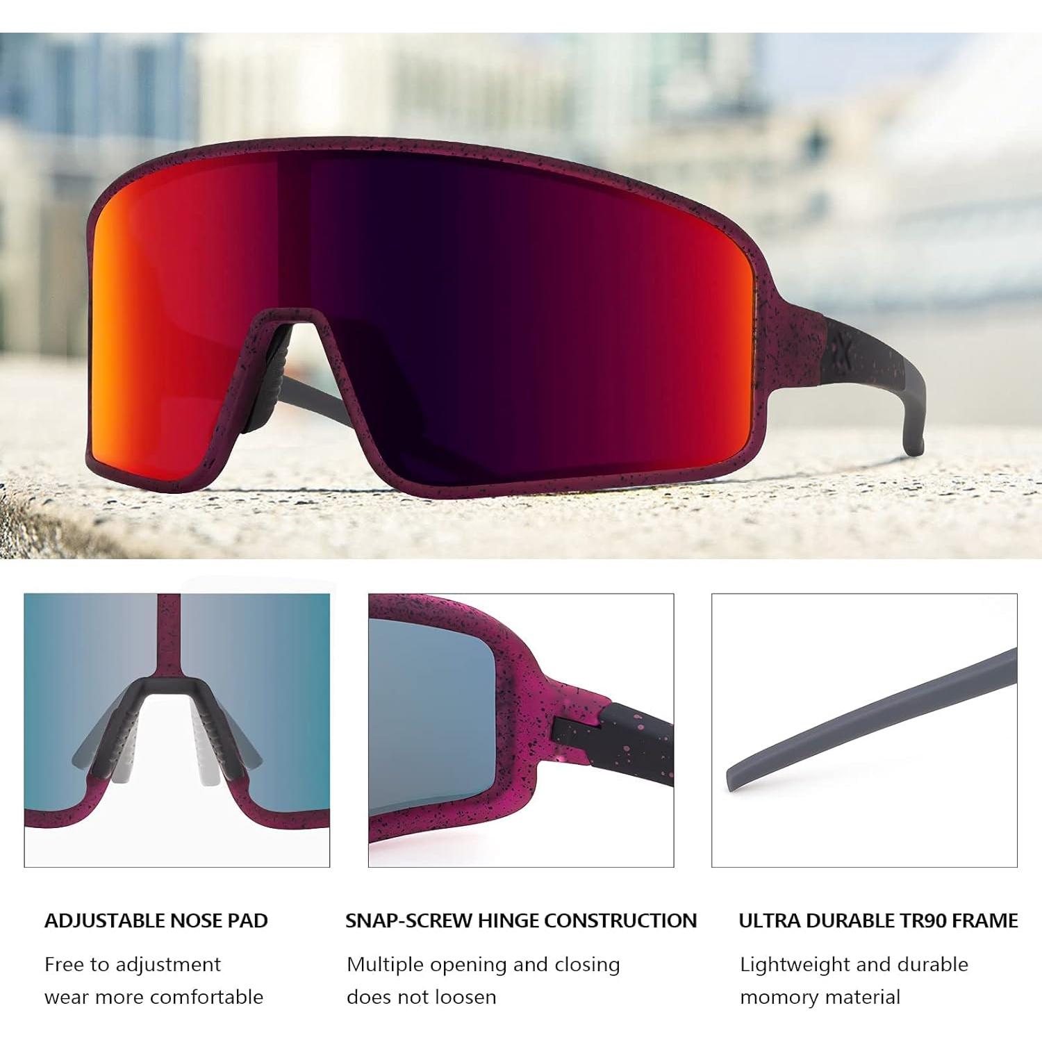 Gafas de Sol Polarizadas MAXJULI Unisex UV400 para Deportes