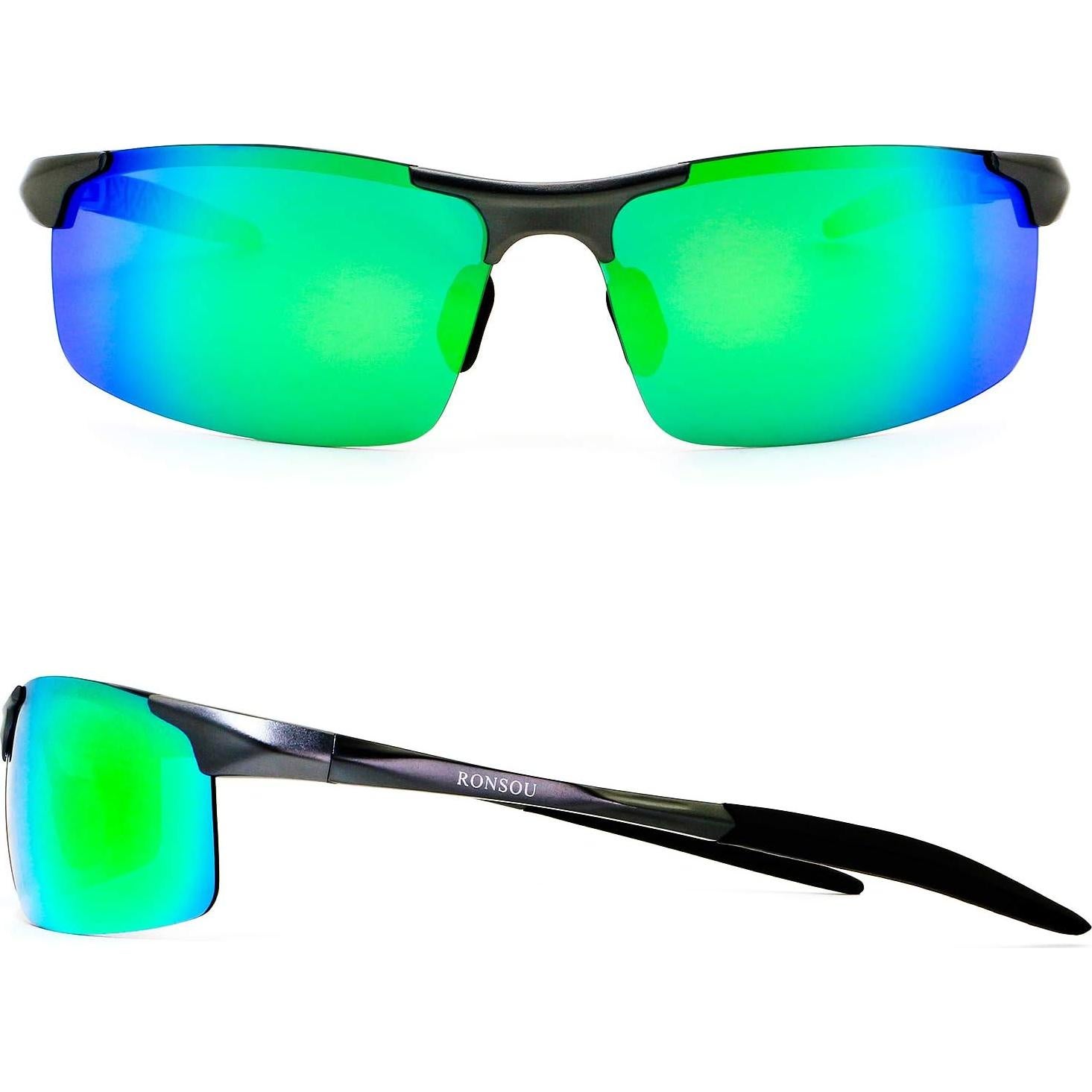 Gafas de sol RONSOU polarizadas UV400 ultraligeras para hombres