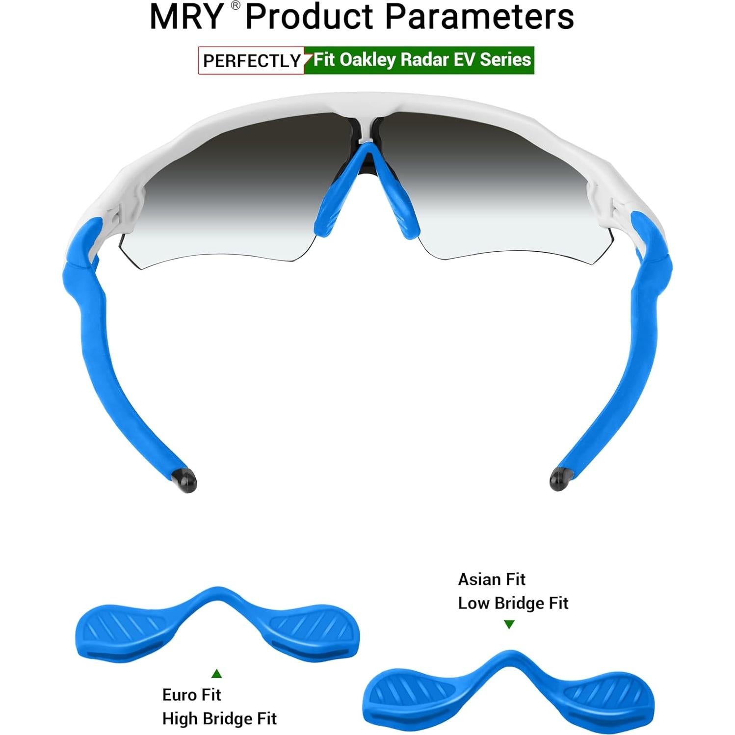 Kits Earsocks y Almohadillas Mryok para Oakley Radar EV