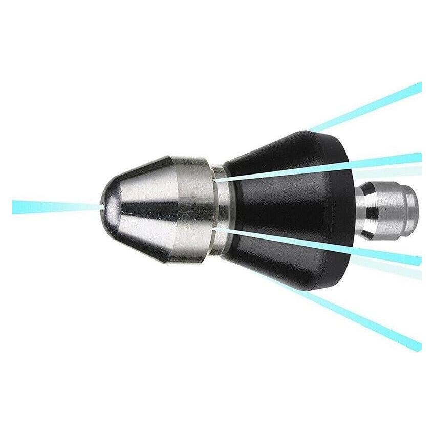 Boquilla de limpieza de alcantarillado Lausixy 5000 PSI acero inoxidable