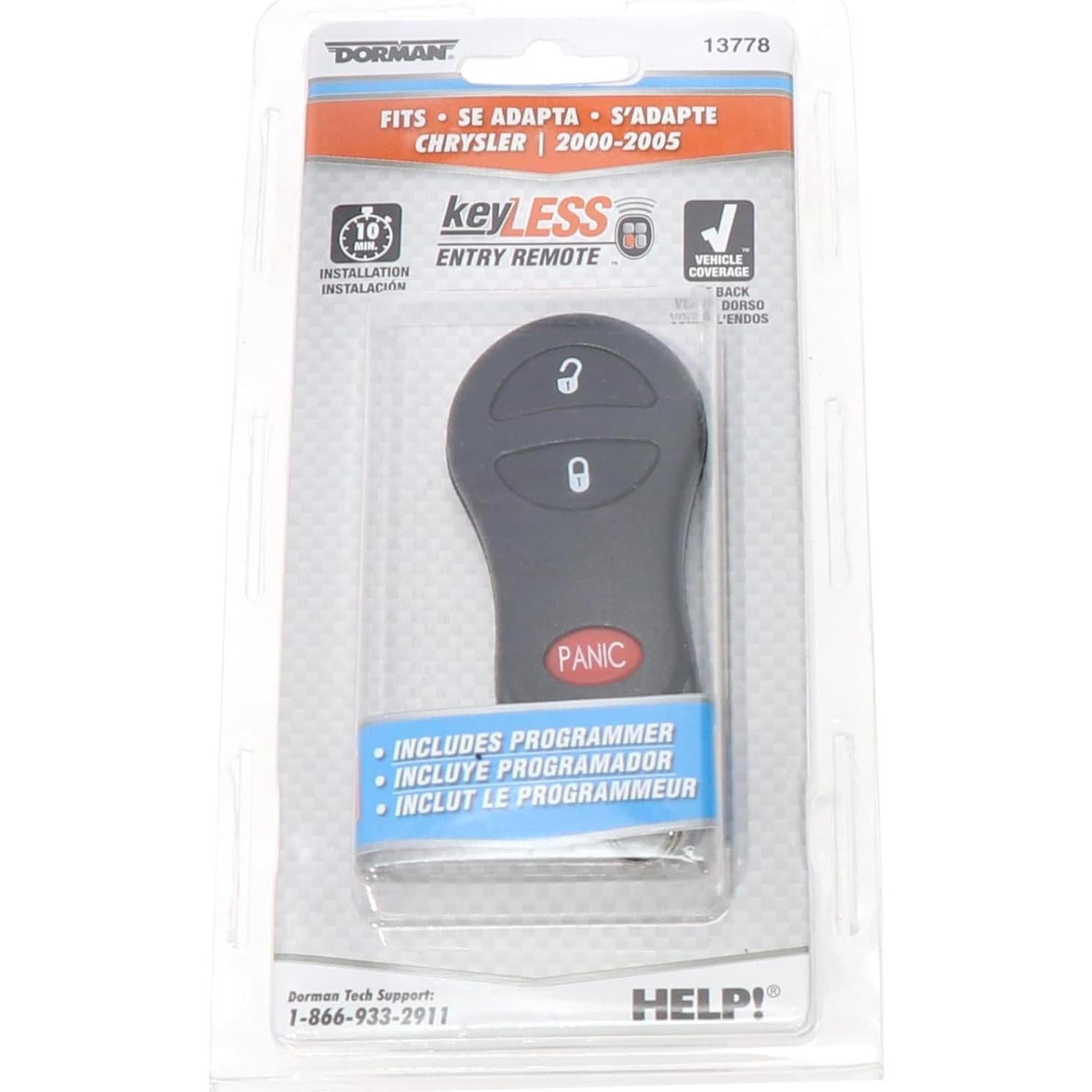 Control Remoto Dorman 13778 3 Botones para Vehículos