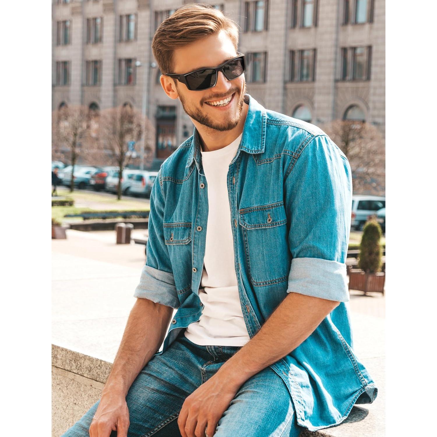 Gafas de sol deportivas RIVBOS RBS861 polarizadas TR90