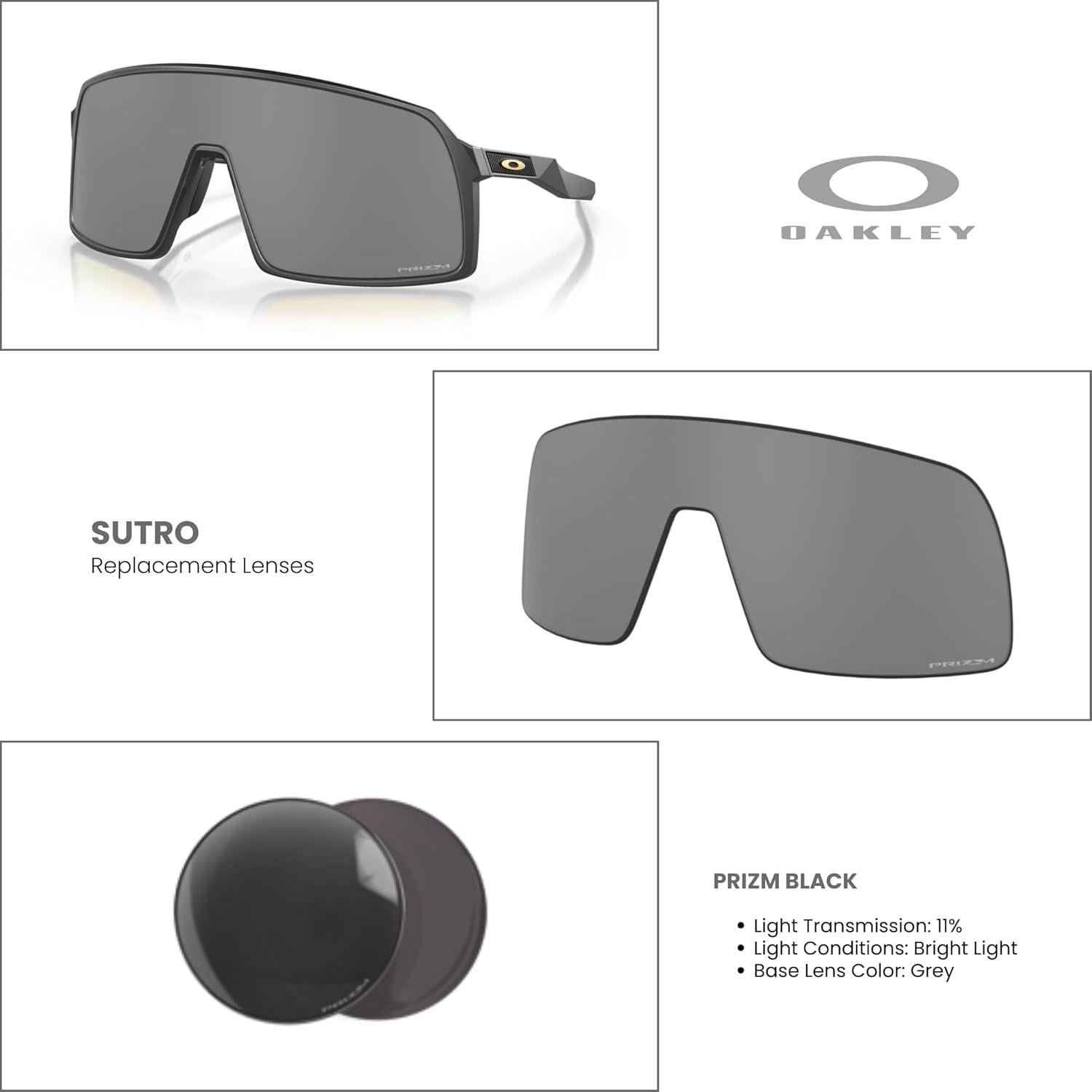 Lentes de Reemplazo Oakley Sutro Prizm Black Iridium