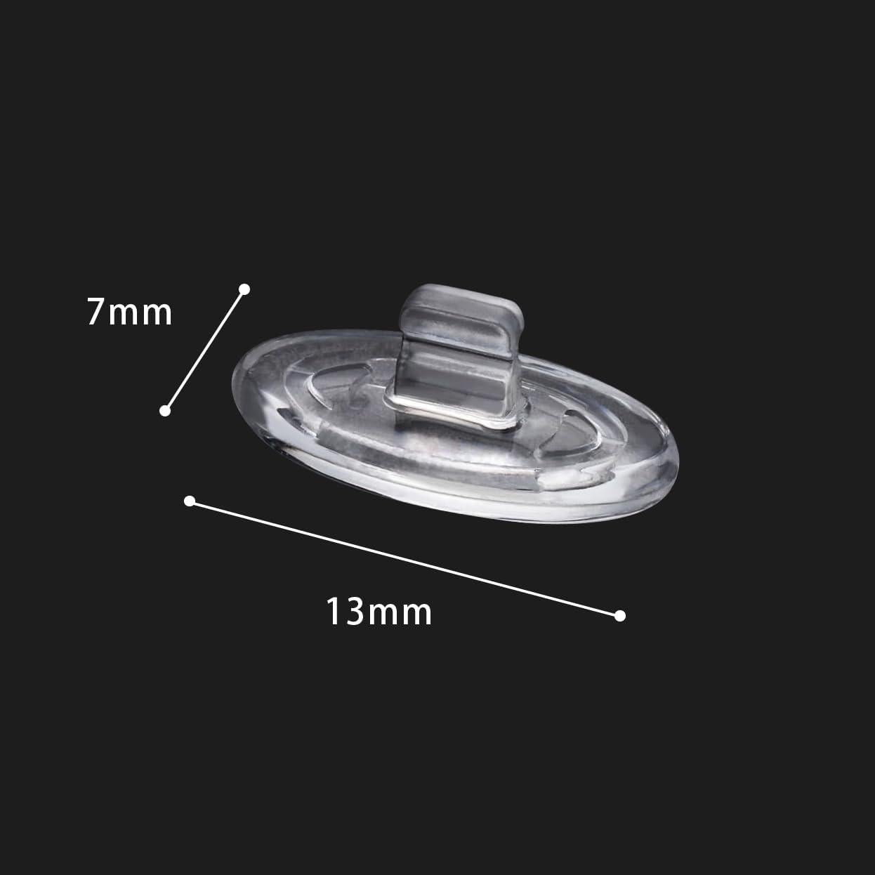 Almohadillas de Silicona para Gafas - 6 Pares Antideslizantes