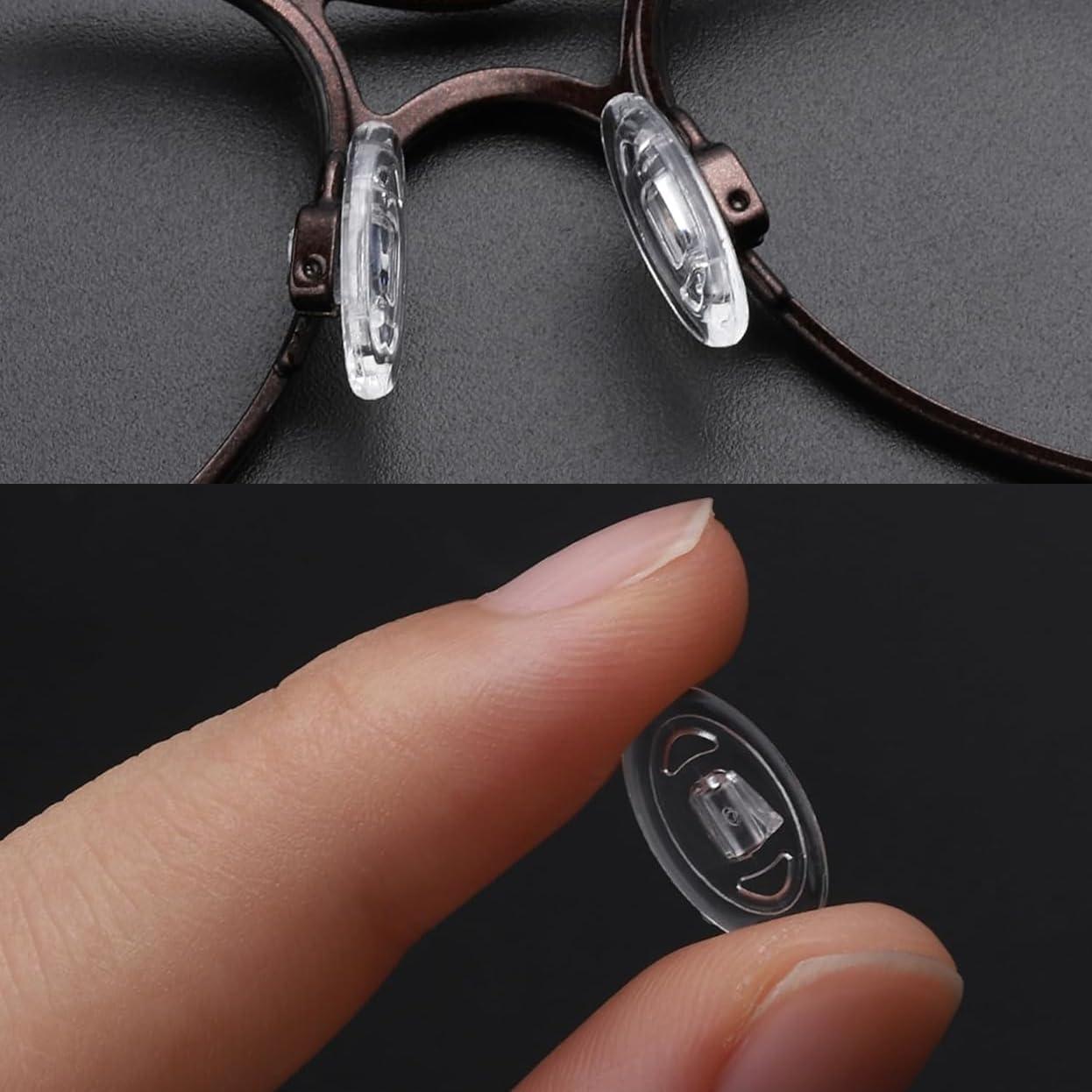Almohadillas de Silicona para Gafas - 6 Pares Antideslizantes