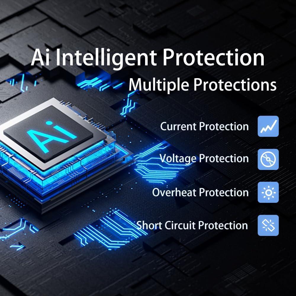 Soplador de Aire Inalámbrico Xoopon TF64, 4000mAh, 4 Velocidades