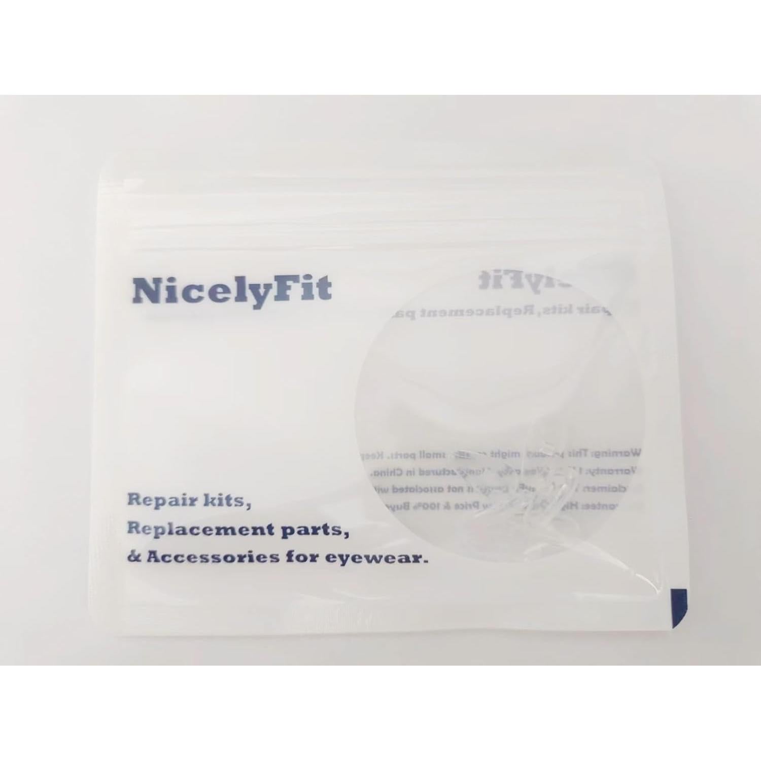 Almohadillas Nasales Atornillables NicelyFit 15x7mm para Gafas