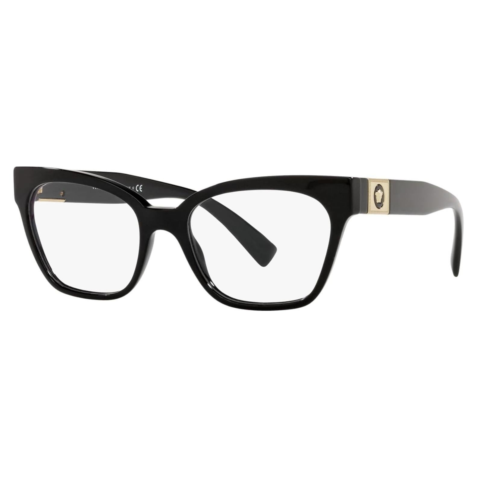Gafas de Ojos de Gato Versace VE3294 GB1 Lente Demo 53mm
