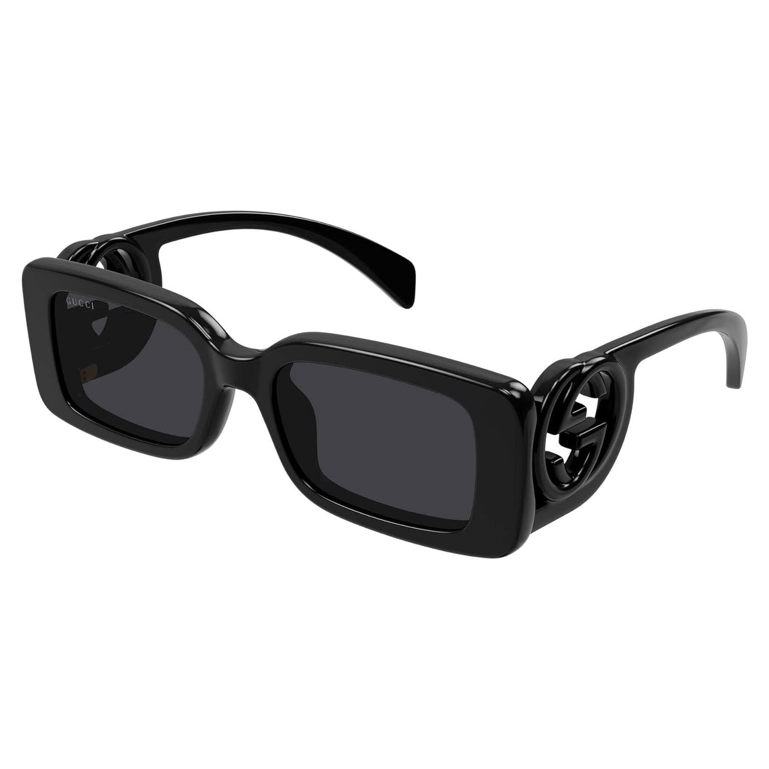 Gafas de sol Gucci para mujer rectangulares 54mm negras