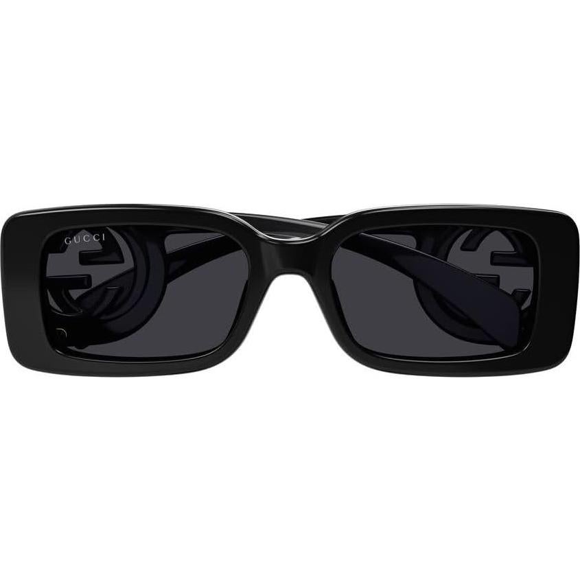 Gafas de sol Gucci para mujer rectangulares 54mm negras