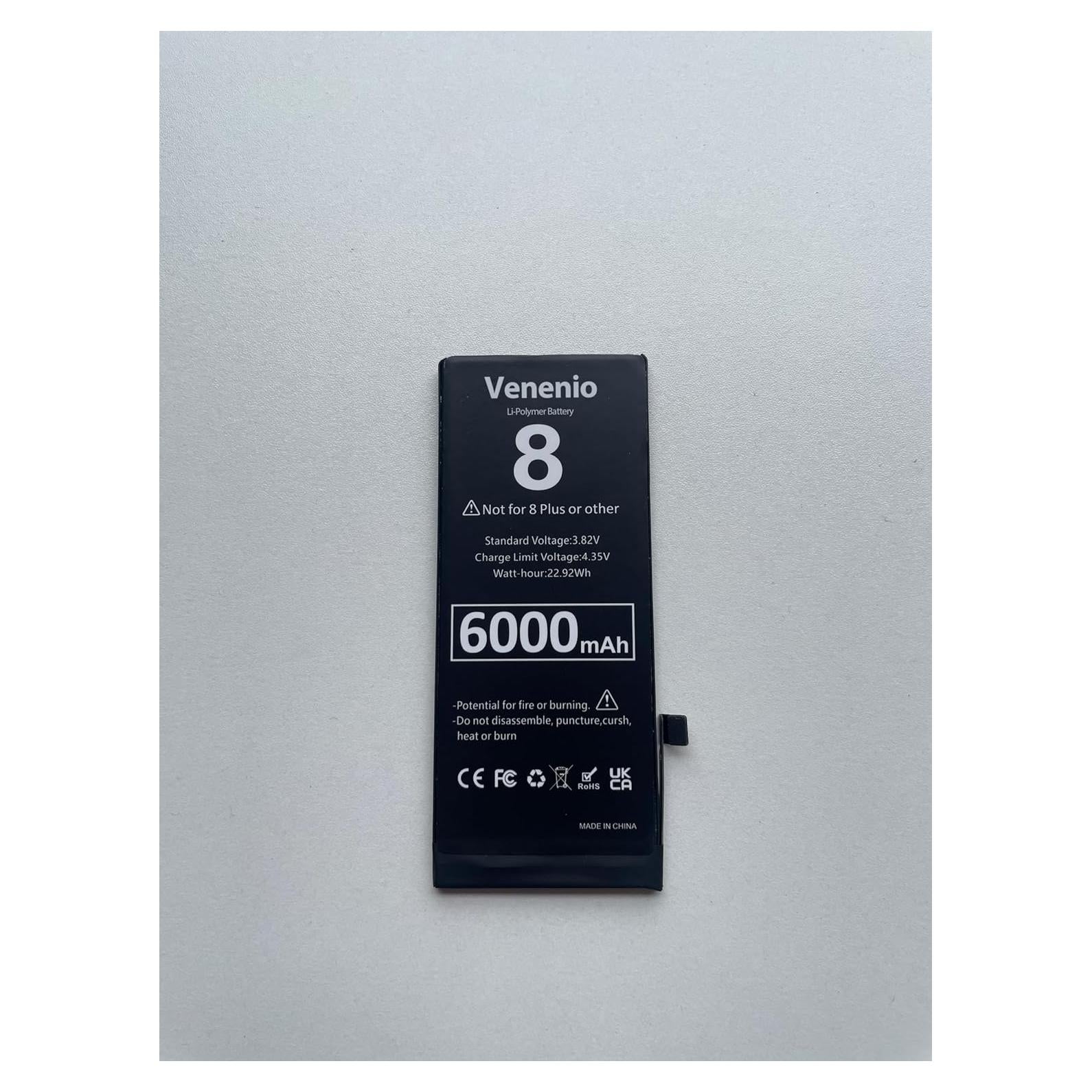 Batería de Reemplazo 6000mAh para iPhone 8 - Kit Completo