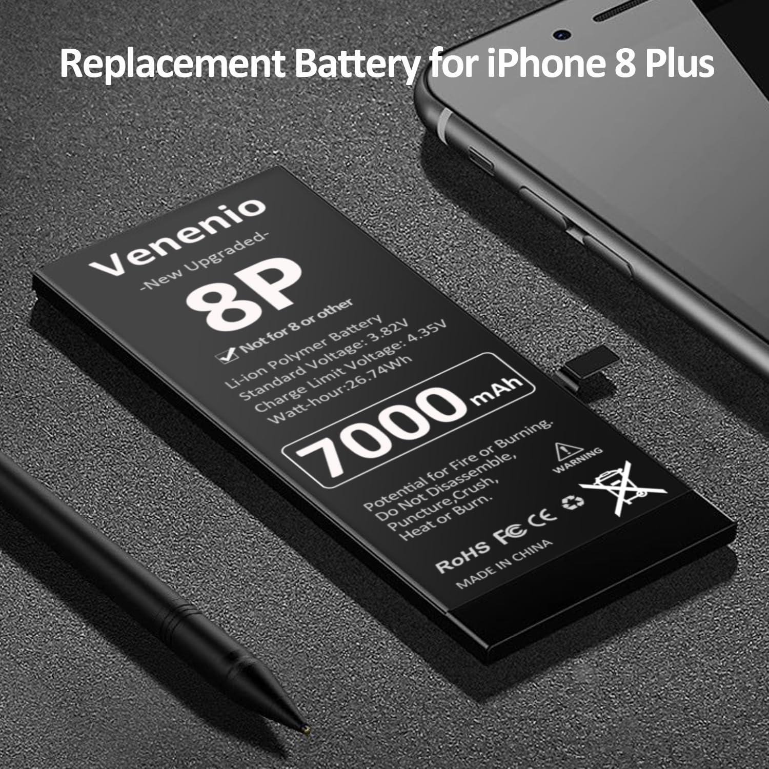 Batería de Reemplazo para iPhone 8 Plus 7000mAh 2025