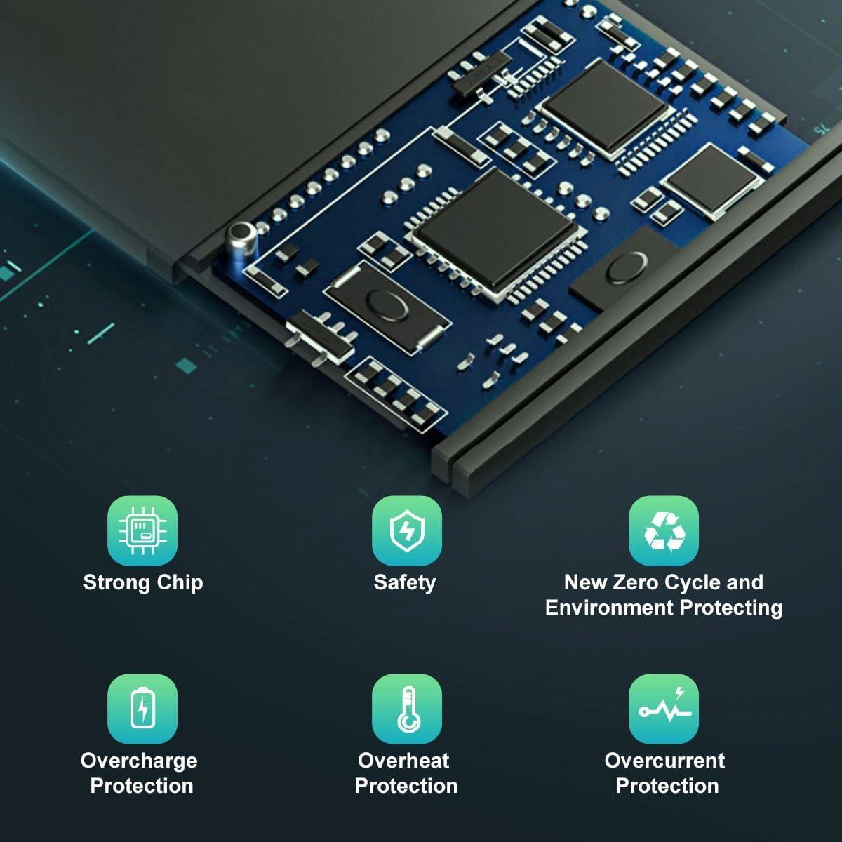 Batería de Reemplazo EFAITHFIX 4900mAh para iPhone XS