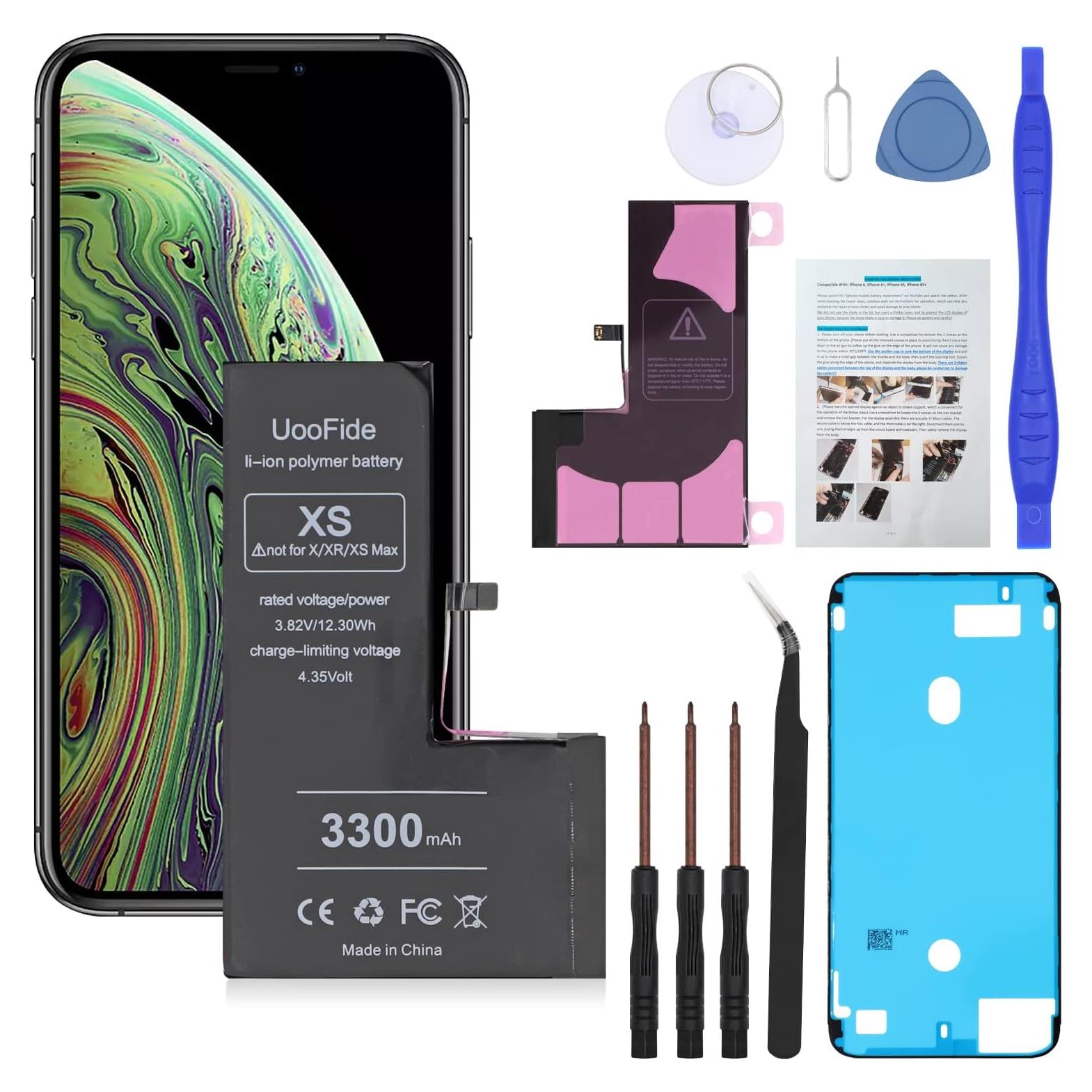 Batería de Reemplazo UooFide para iPhone XS 4330mAh