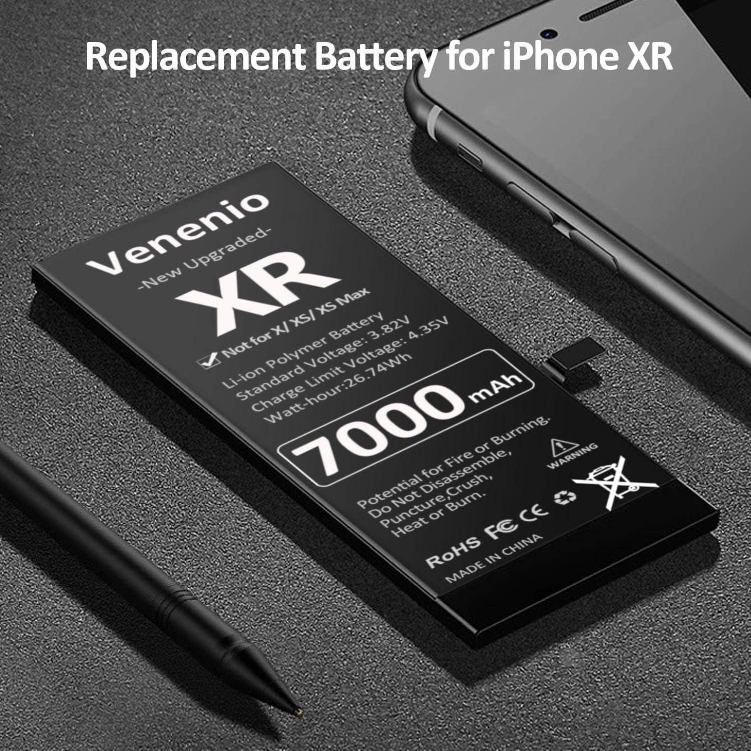 Batería de Reemplazo 7000mAh para iPhone XR - Kit Completo