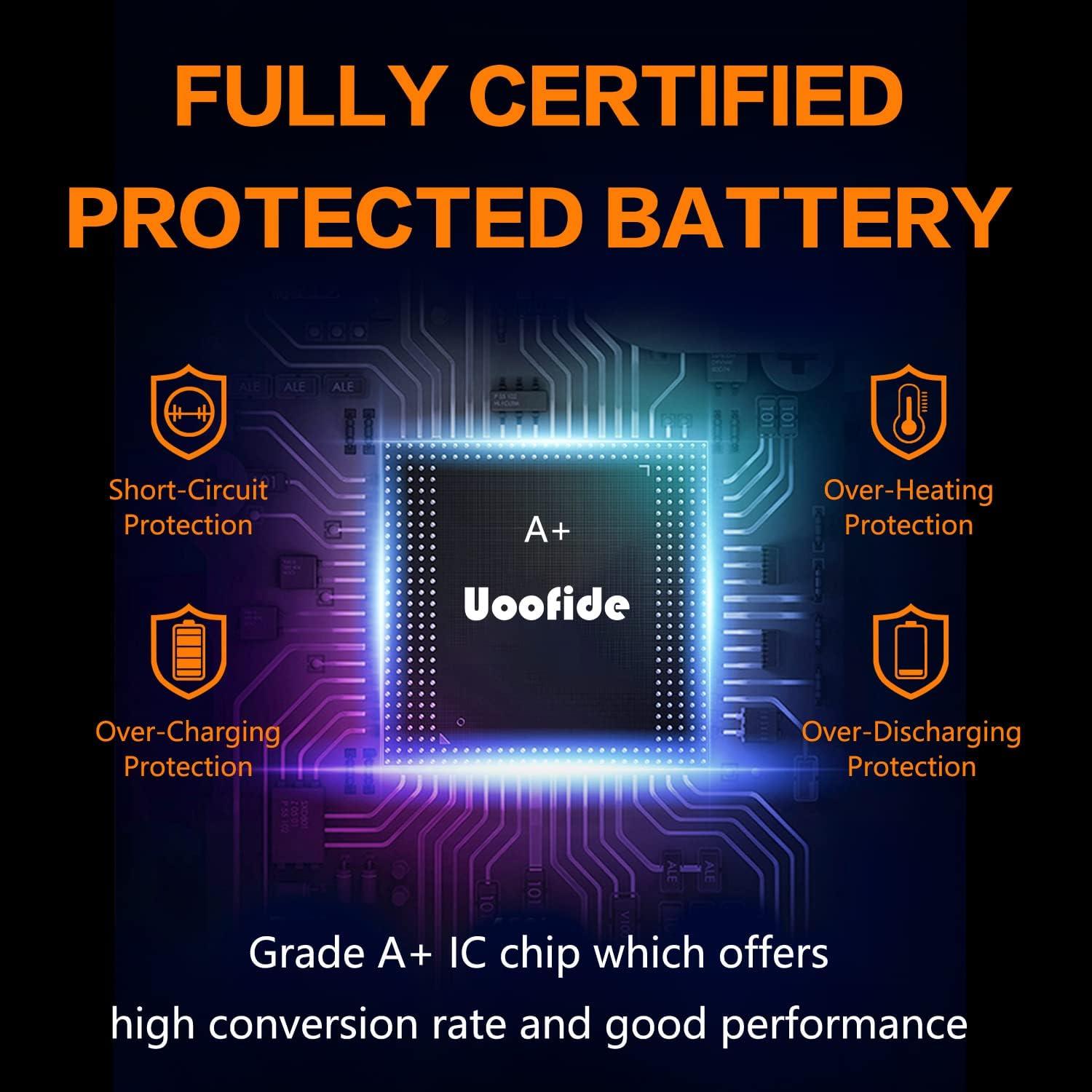 Batería de Alta Capacidad UooFide para iPhone 11 Pro Max 4500mAh