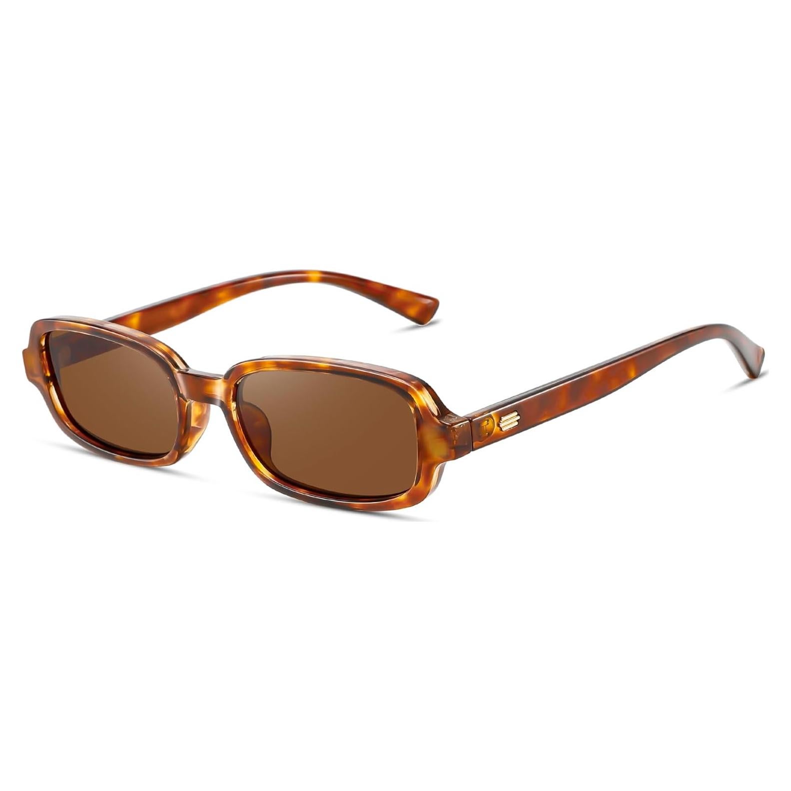 Gafas de sol rectangulares Colrea UV400 para mujeres