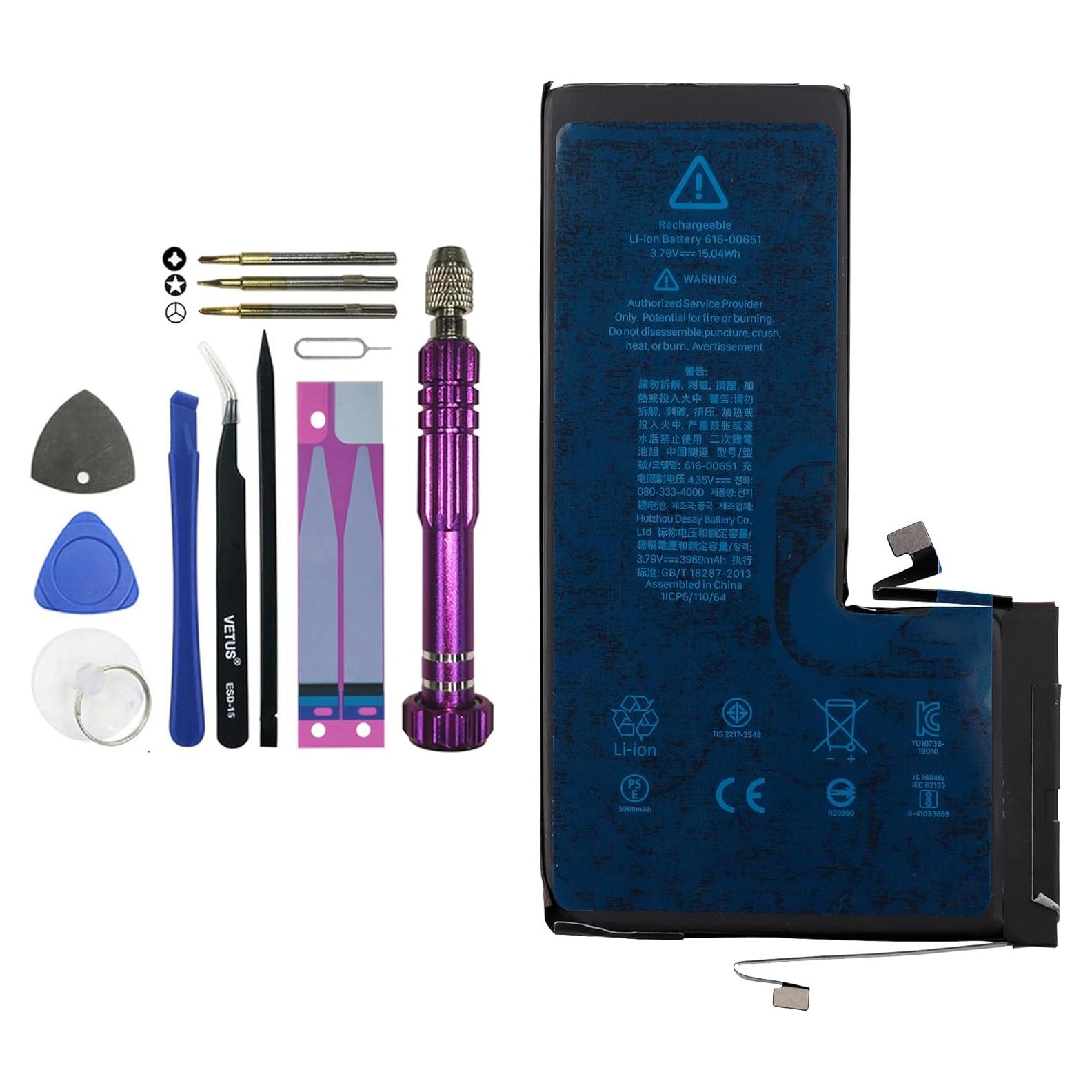 Batería de Reemplazo 616-00653 para iPhone 11 Pro Max 3969mAh