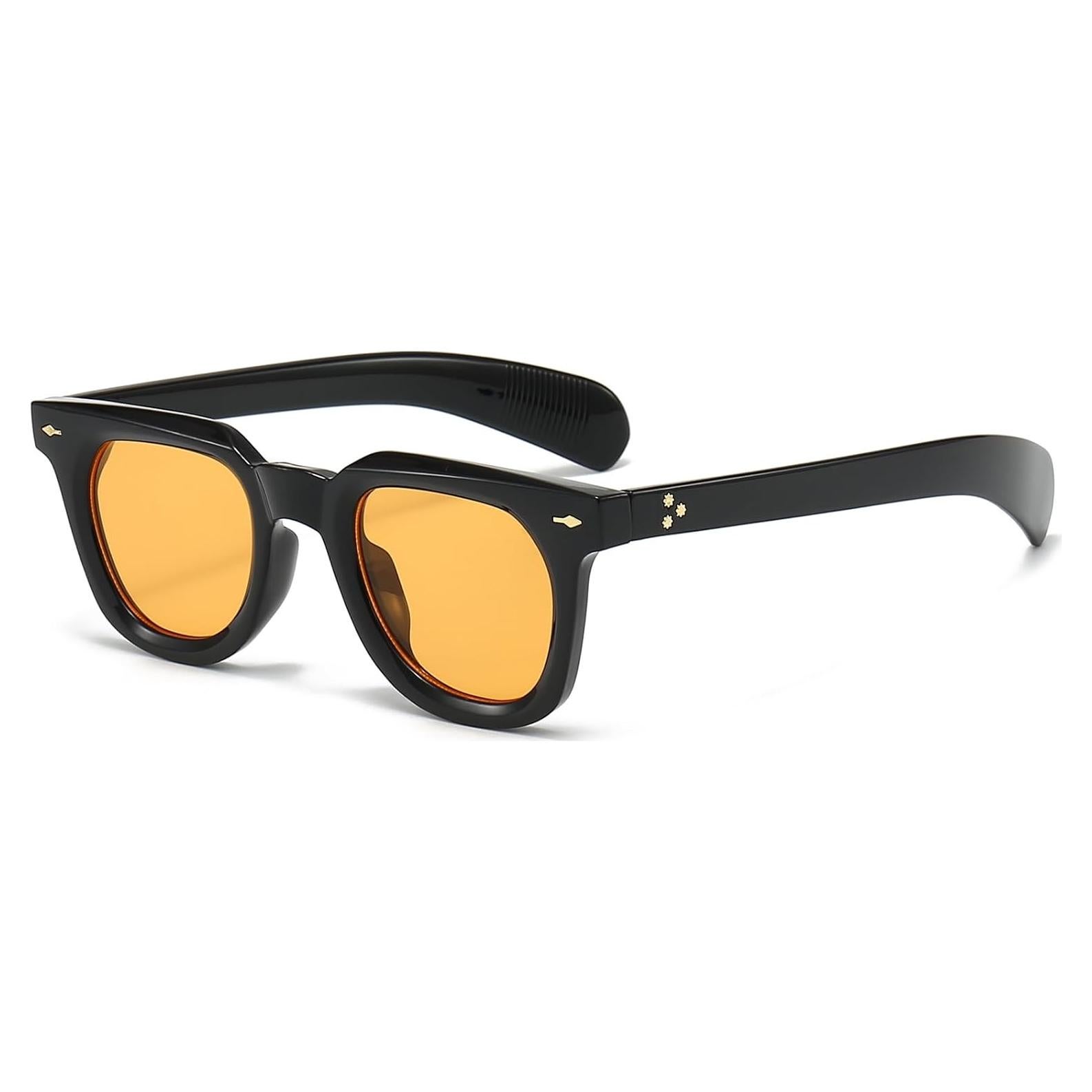 Gafas de sol cuadradas PORADAY unisex con lentes UV400