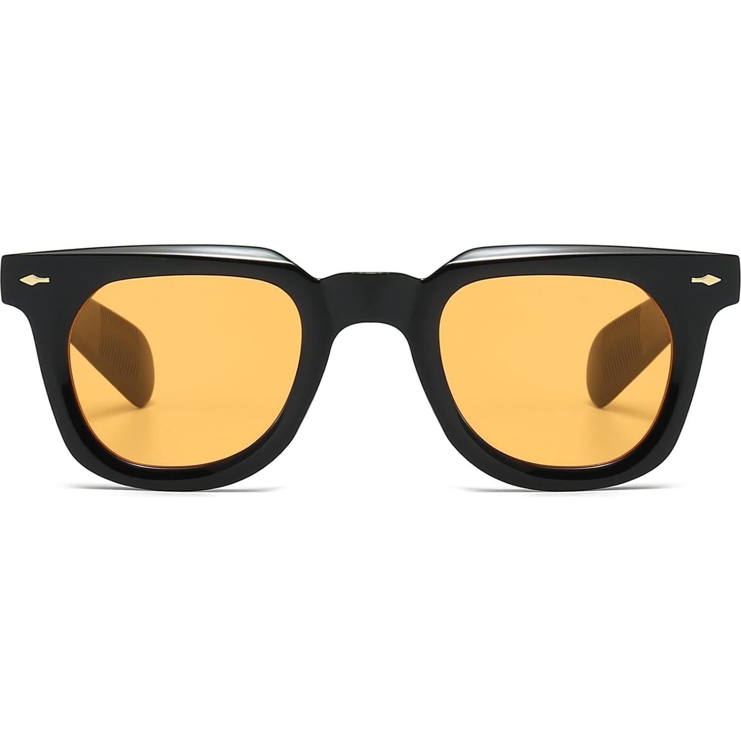 Gafas de sol cuadradas PORADAY unisex con lentes UV400