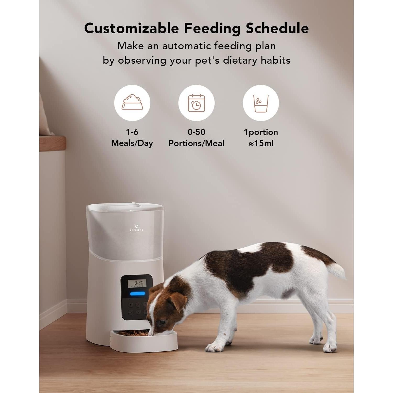 PETLIBRO Comedero Automático para Gatos 6L con Control de Porciones