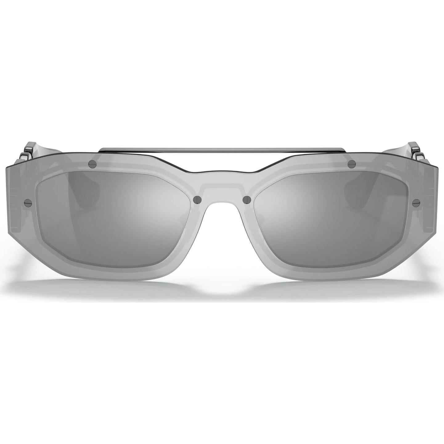 Gafas de sol Versace 51mm marco transparente gris