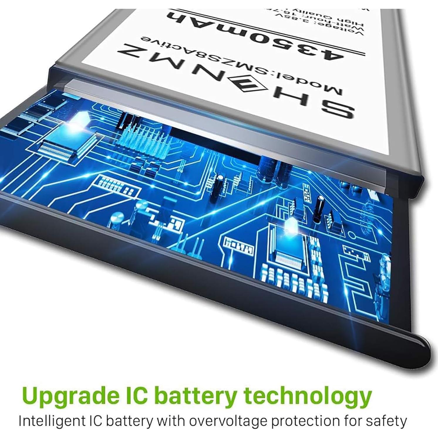 Batería de Reemplazo SHENMZ 5800mAh para Galaxy S8 Active