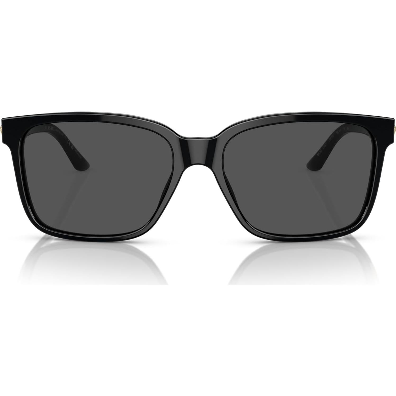 Gafas de sol Versace VE4307 Acetato Negro Lente Gris