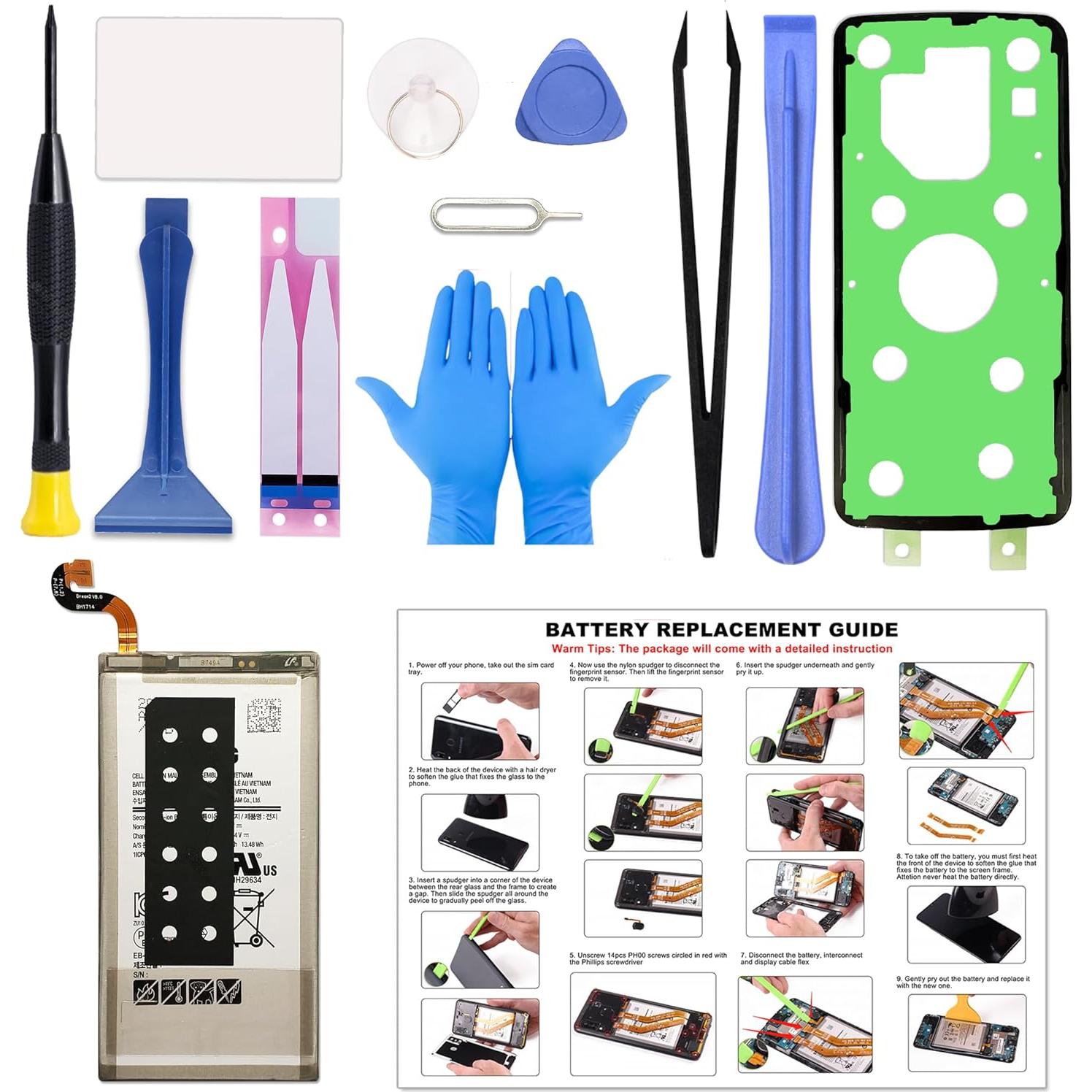 Batería de Reemplazo FUSION VERDE para Samsung Galaxy S8 Plus