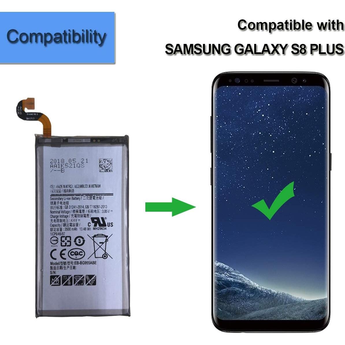 Batería de Reemplazo Samsung Galaxy S8+ S8 Plus 3500mAh