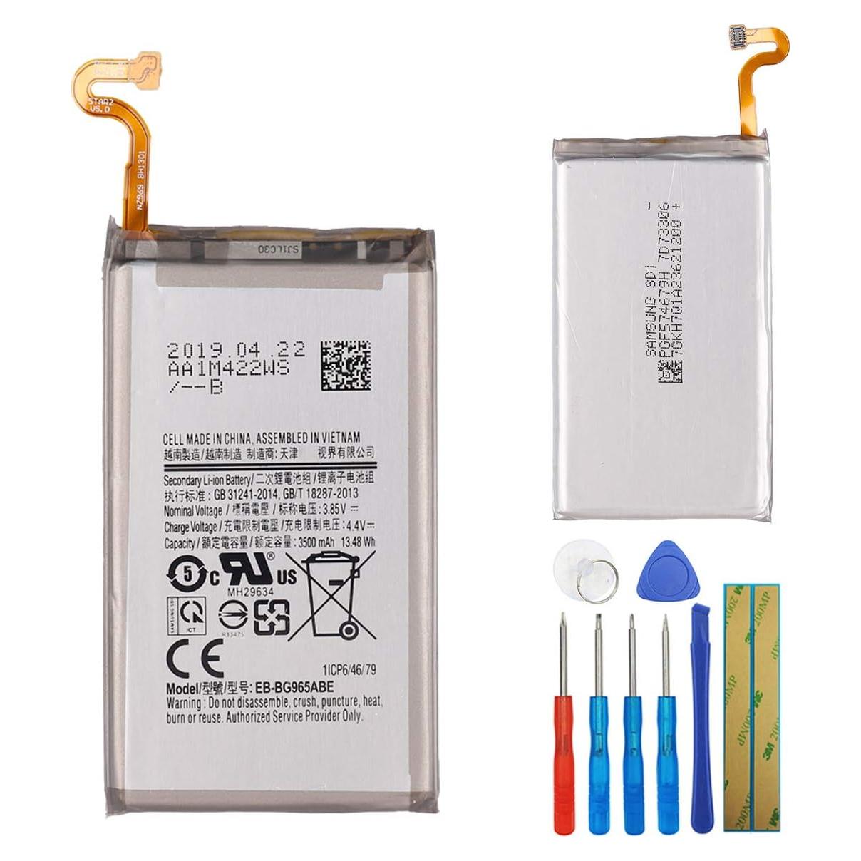 Batería de Reemplazo EB-BG965ABE para Galaxy S9 Plus 3500mAh