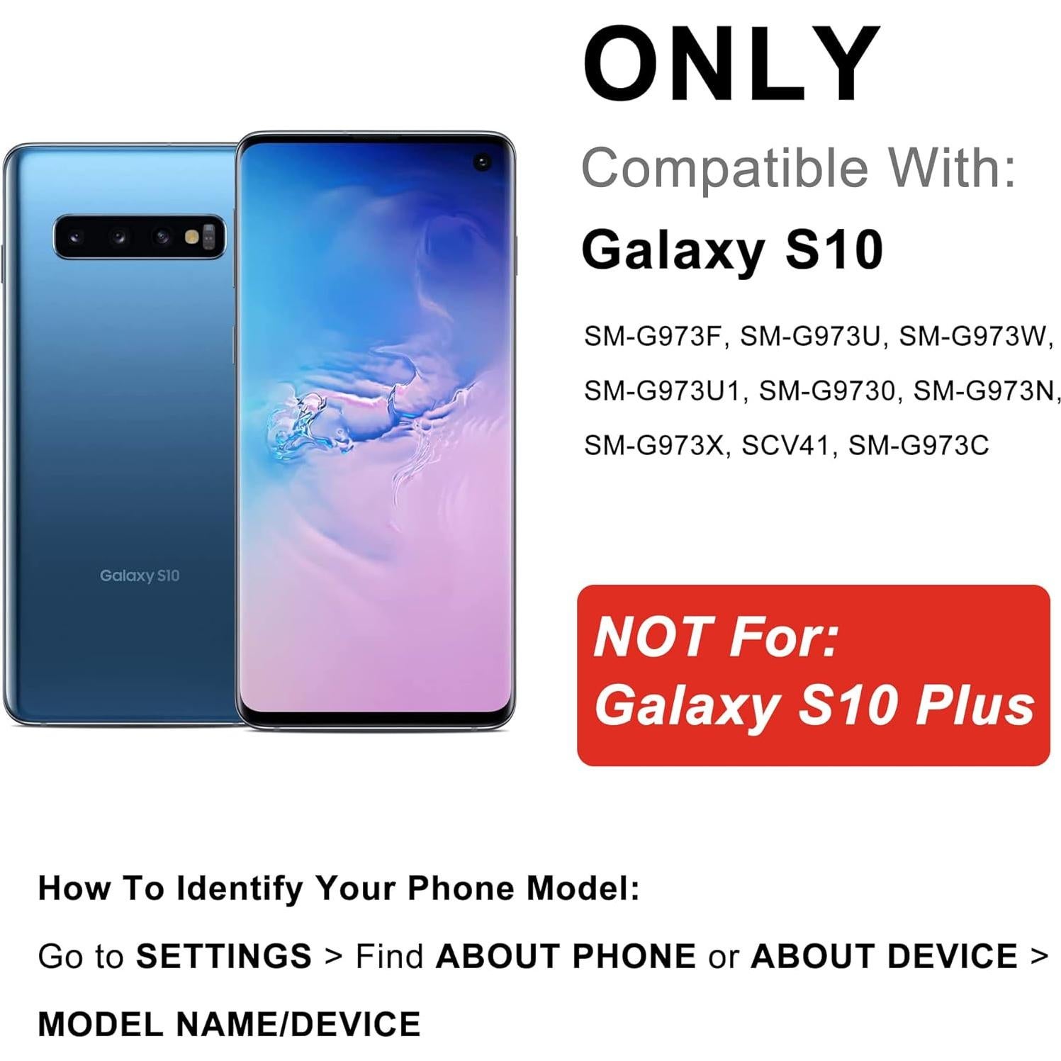 Batería de Reemplazo MAXSHARKS EB-BG973ABU para Galaxy S10