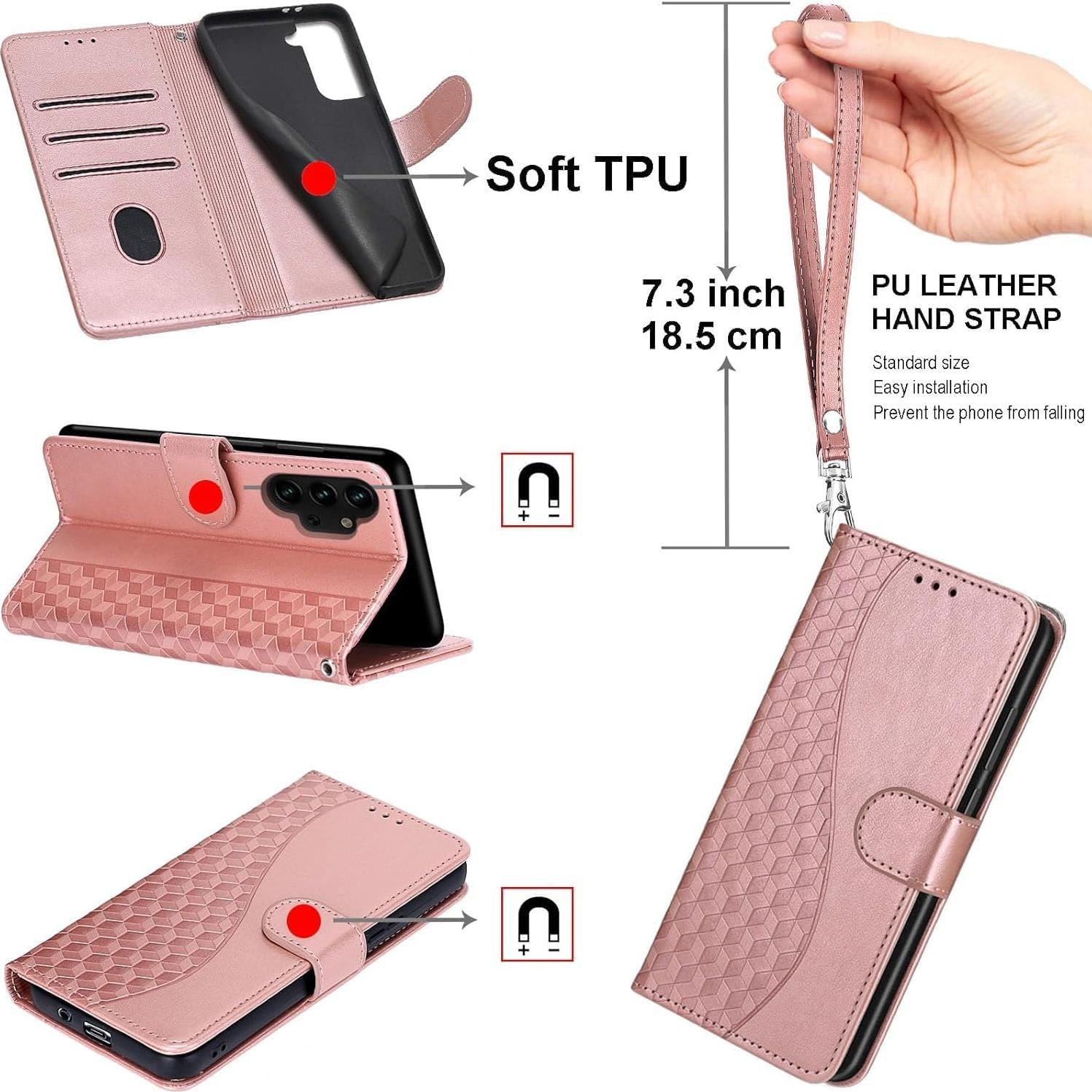Funda Cartera KENHONER para Samsung Galaxy S10 6.1" Cuero PU