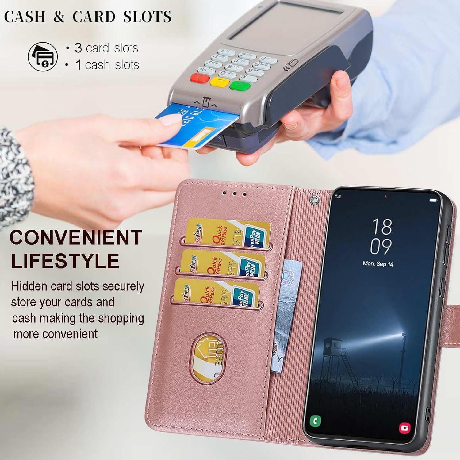 Funda Cartera KENHONER para Samsung Galaxy S10 6.1" Cuero PU