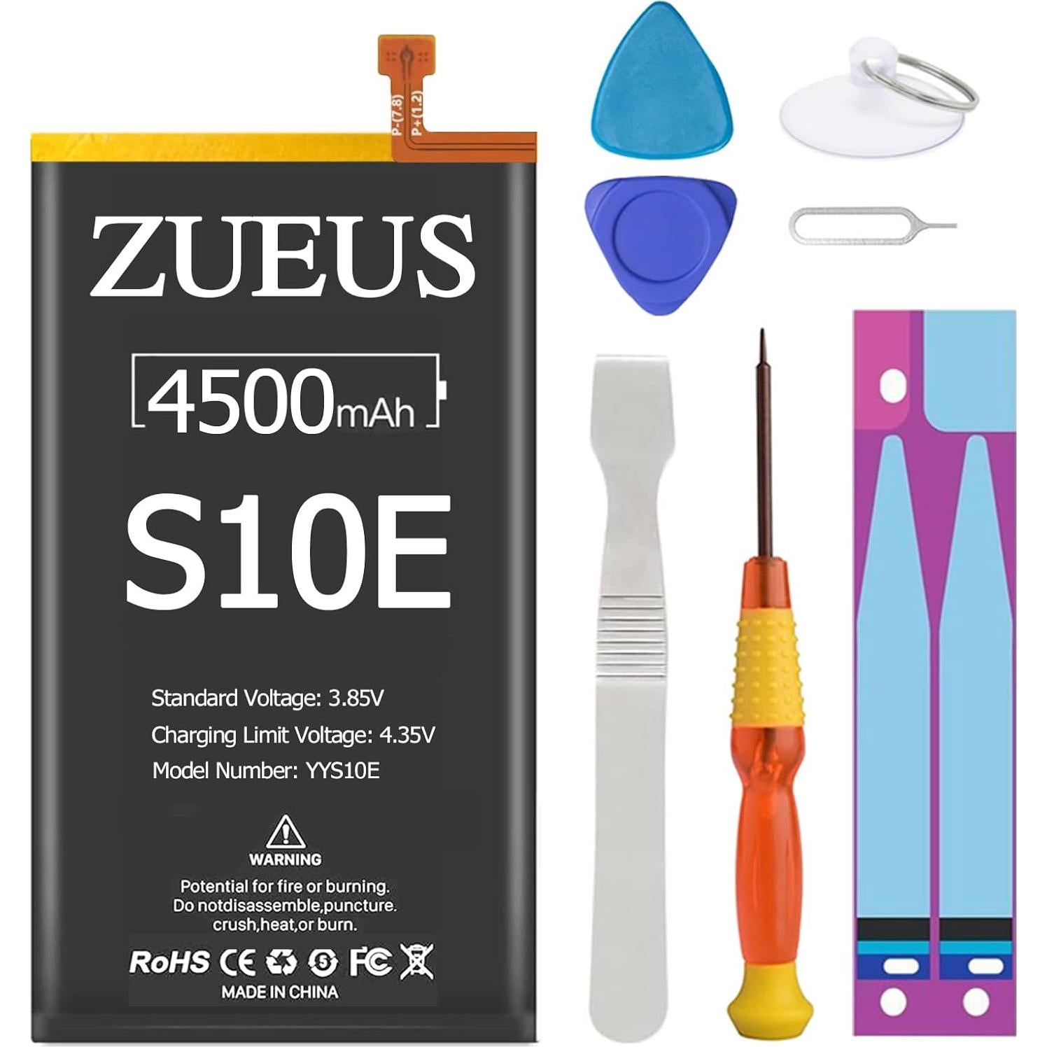 Batería de Reemplazo ZUEUS 4500mAh para Samsung Galaxy S10e