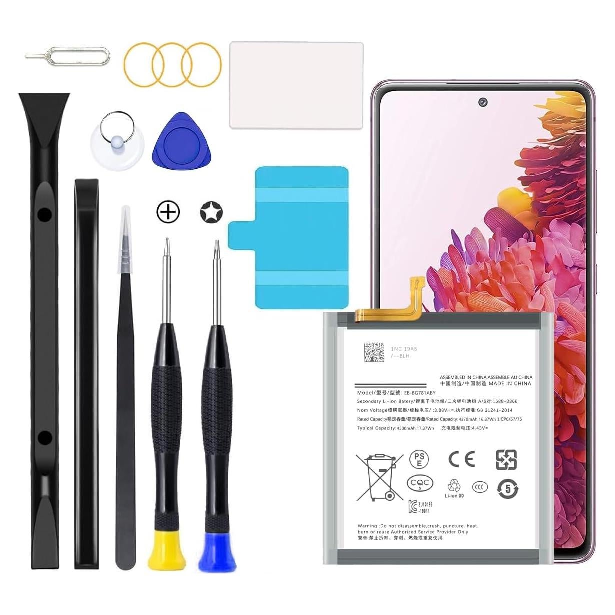 Batería mejorada Samsung Galaxy S20 FE 5G con herramientas