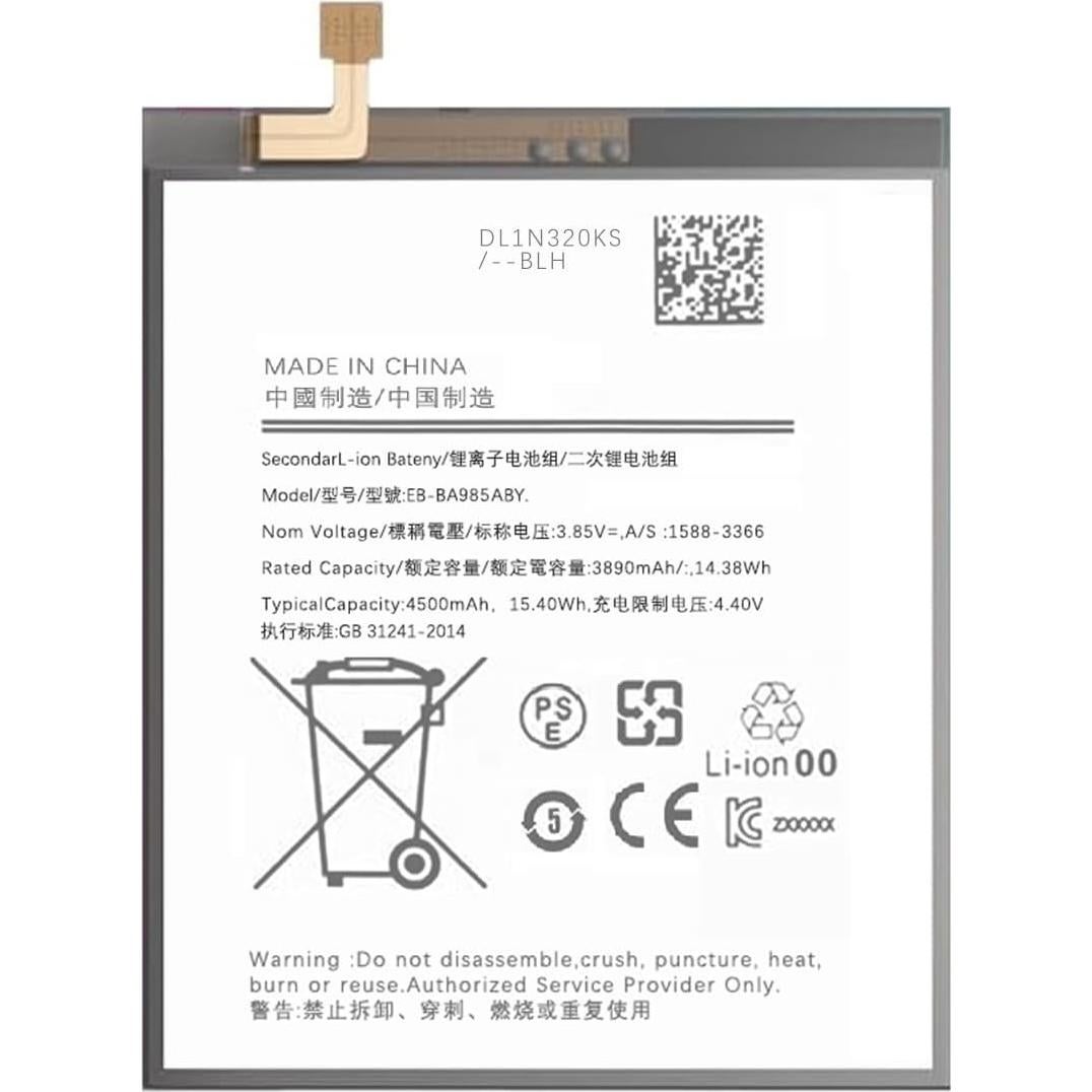 Batería Mejorada para Samsung Galaxy S20 Plus con Kit de Herramientas
