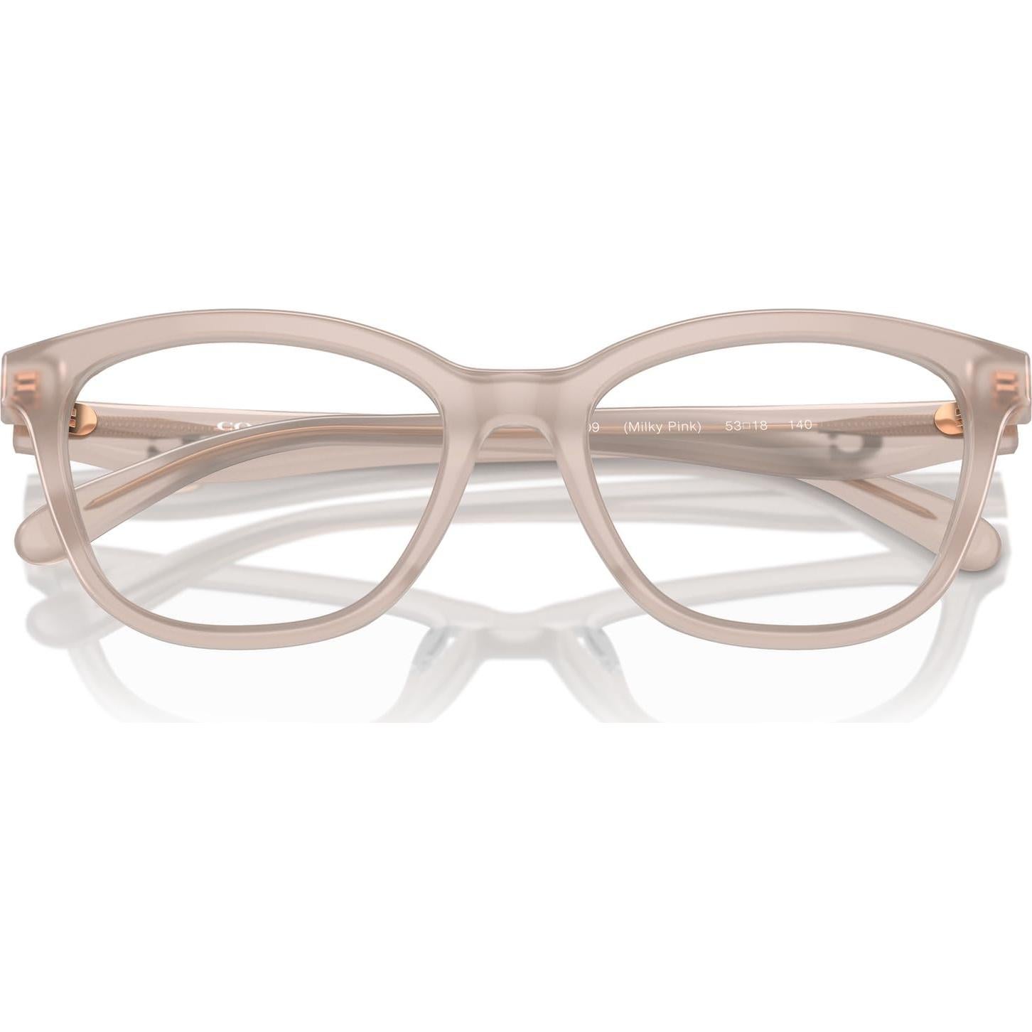 Gafas de Prescripción COACH HC6232U Rosa Lechoso Cuadradas