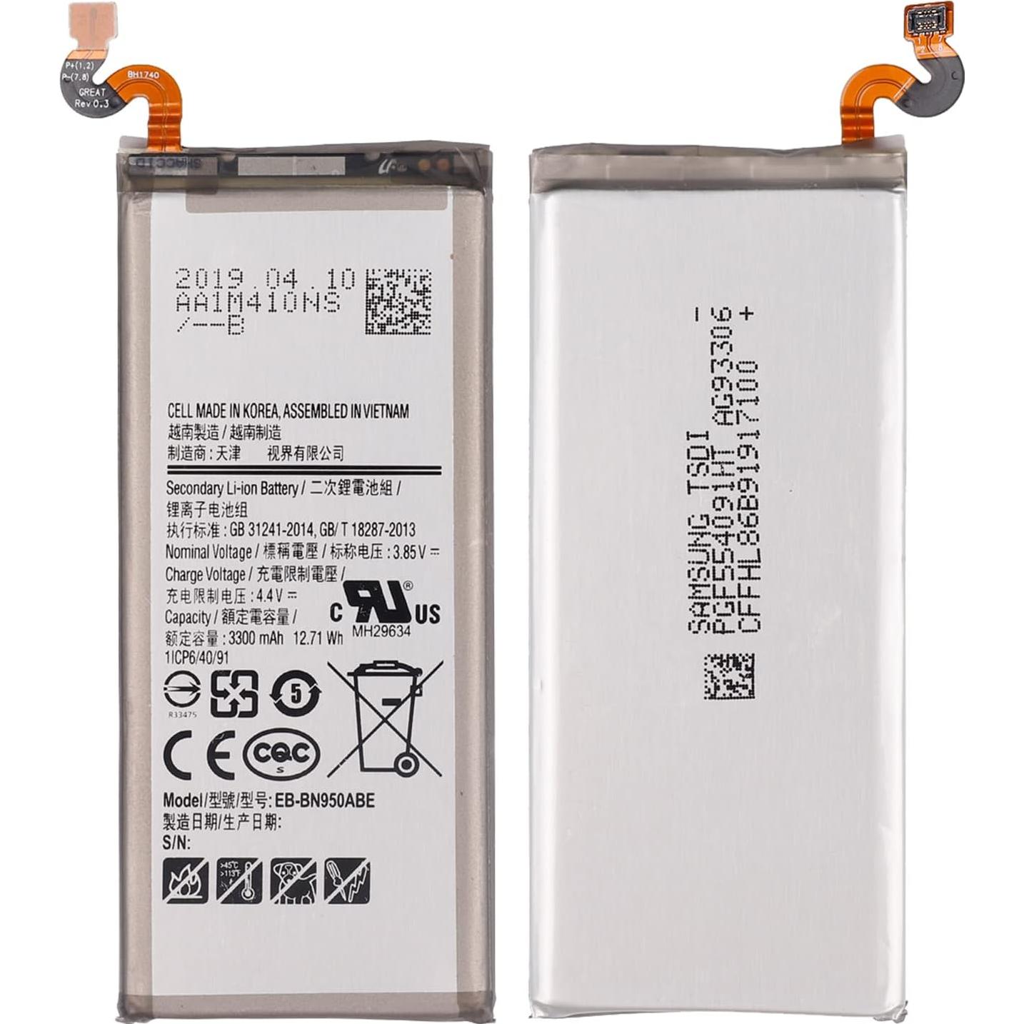 Batería de Reemplazo Samsung Galaxy Note 8 EB-BN950ABE 3300mAh