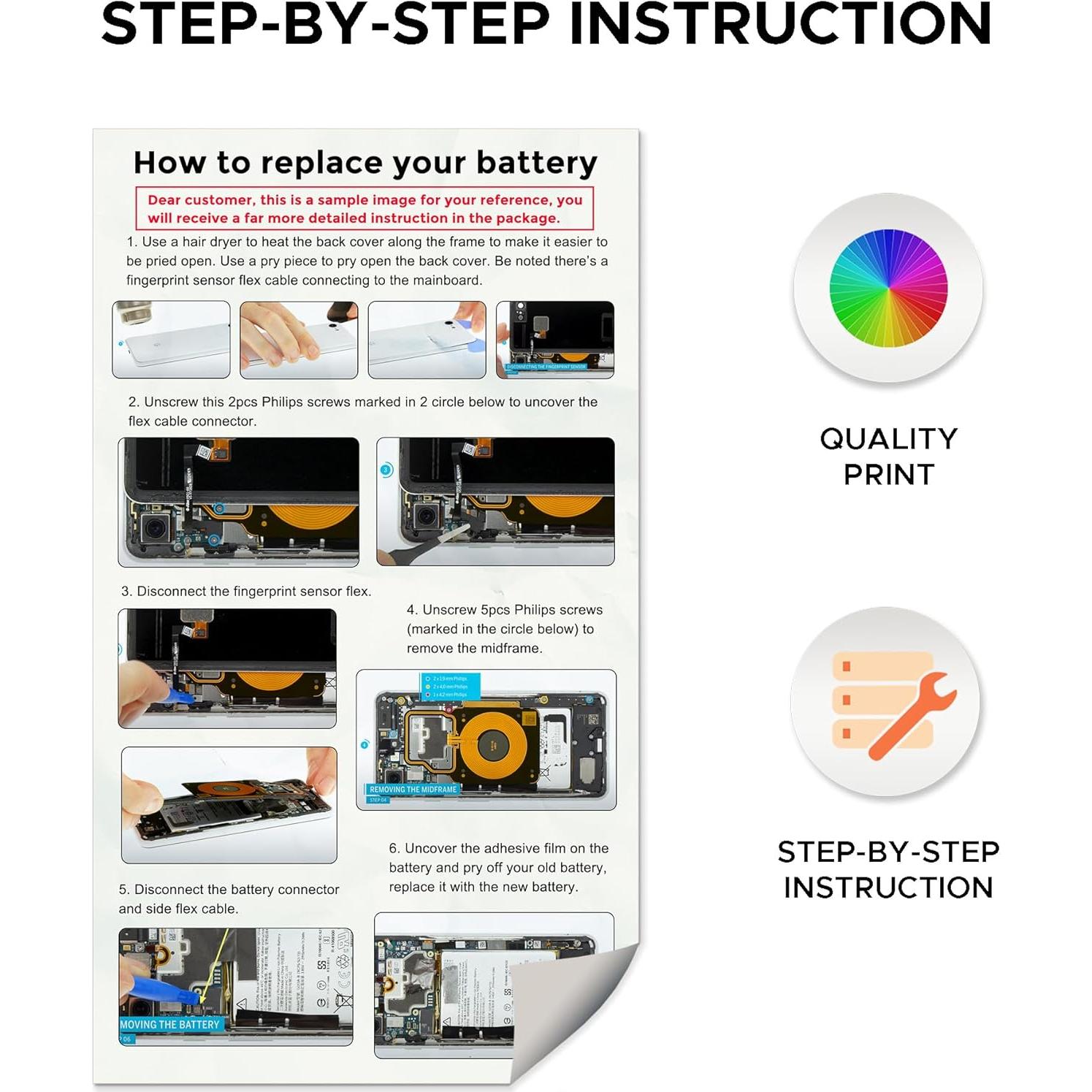 Batería de Reemplazo FUSION VERDE para Galaxy Note 9 EB-BN965ABU