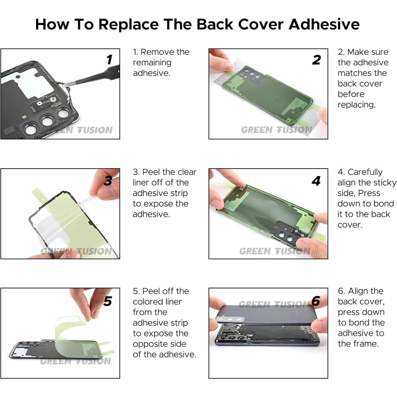 Batería de Reemplazo FUSION VERDE para Galaxy Note 9 EB-BN965ABU