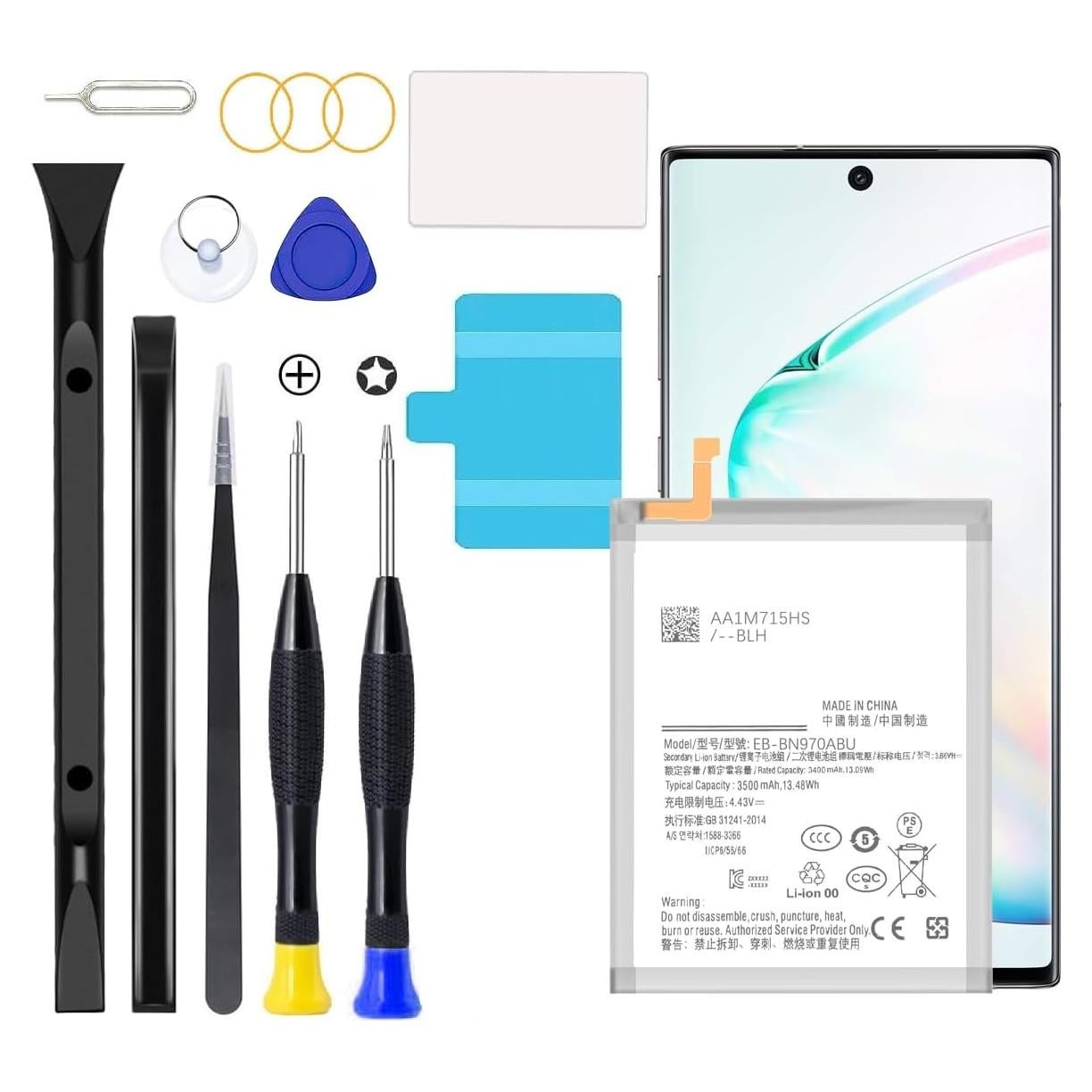 Batería Mejorada Samsung Galaxy Note 10 SM-N970 con Kit