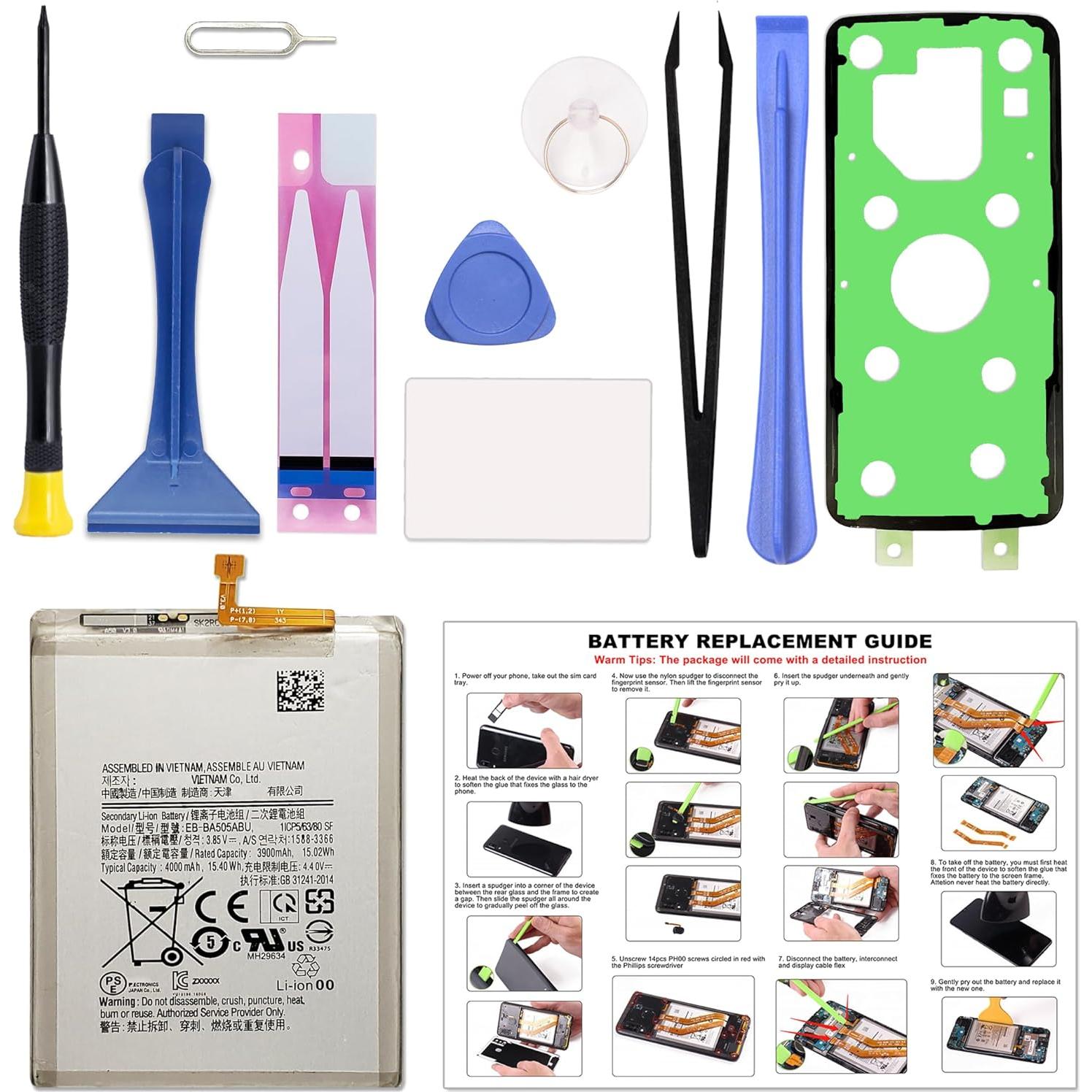 Batería de Reemplazo FUSION VERDE para Galaxy A50 A20