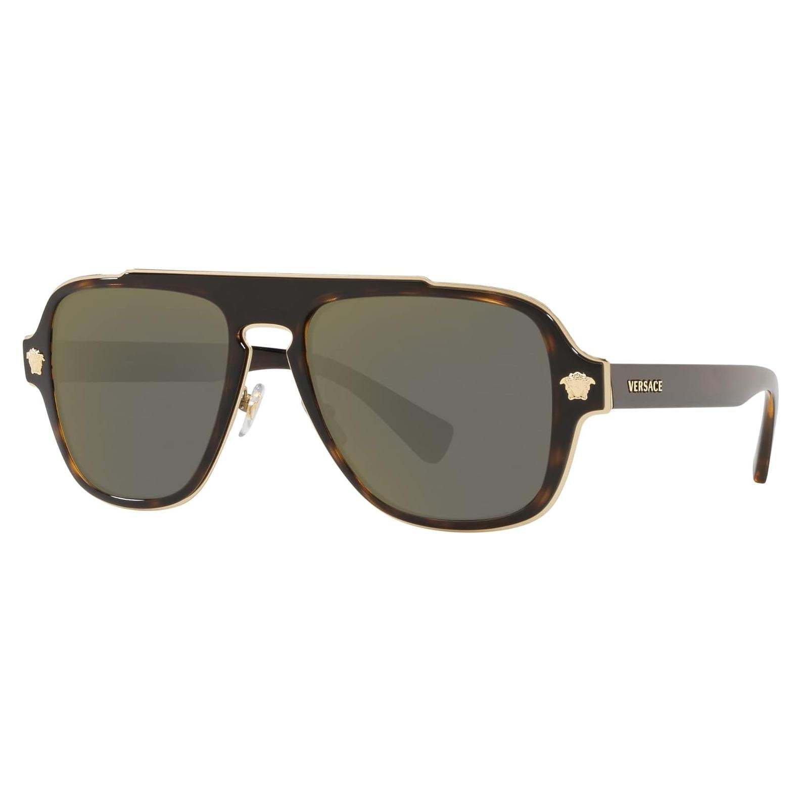 Gafas de sol Versace VE 2199 Havana oscuro 56mm espejo