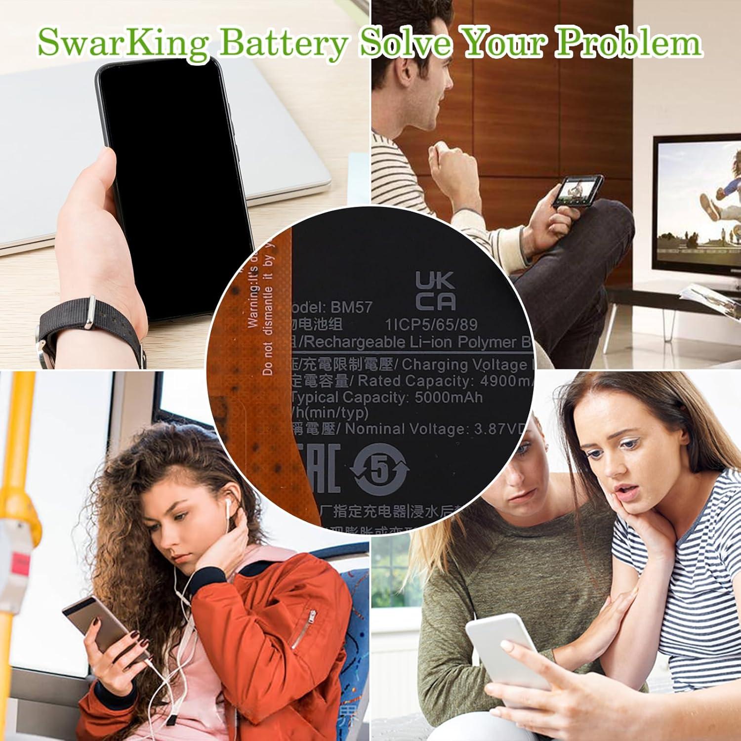 Batería de Reemplazo BM57 para Xiaomi Redmi Note 10 Pro 5020mAh