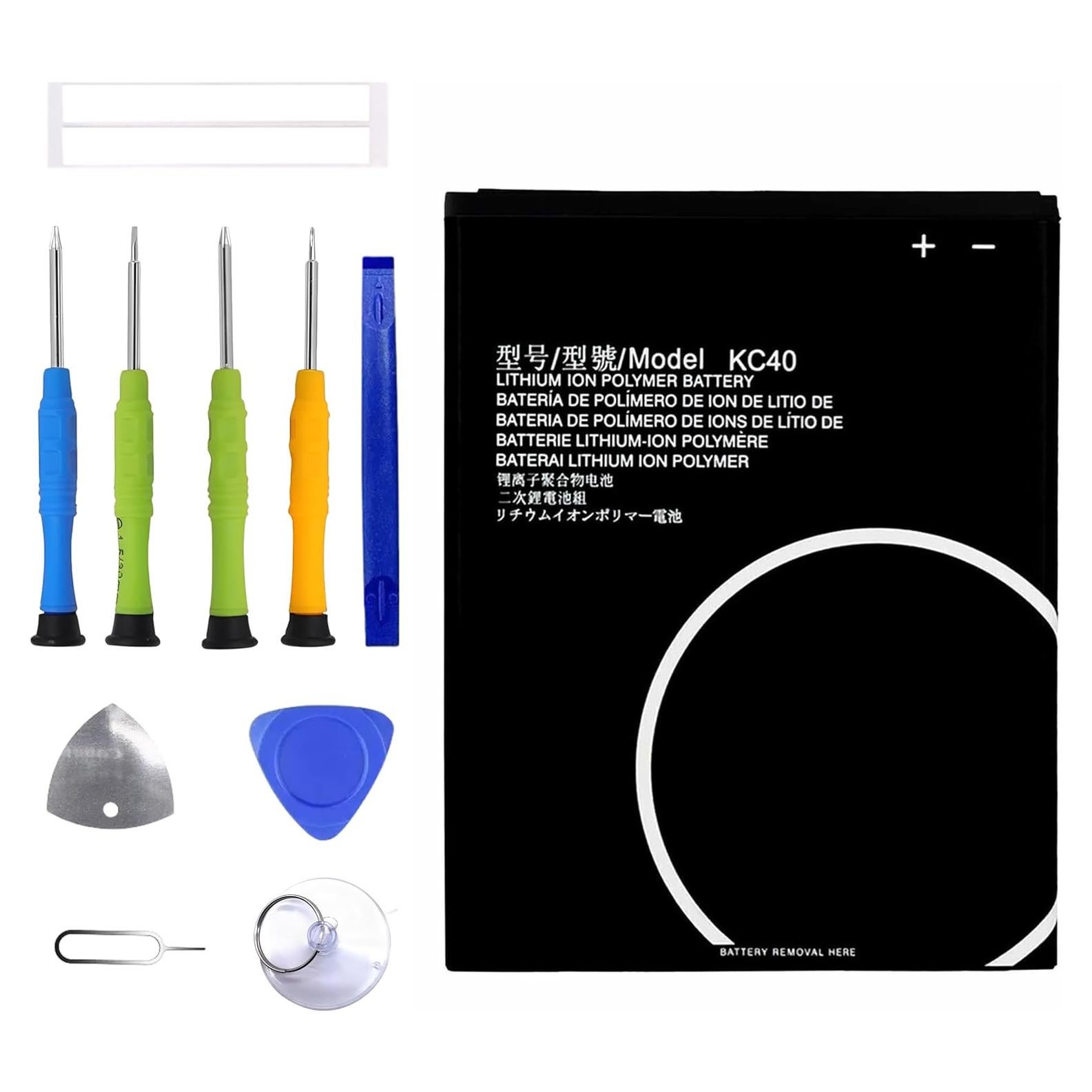 Batería Recargable KC40 para Motorola Moto E6 Plus E6s 3000mAh